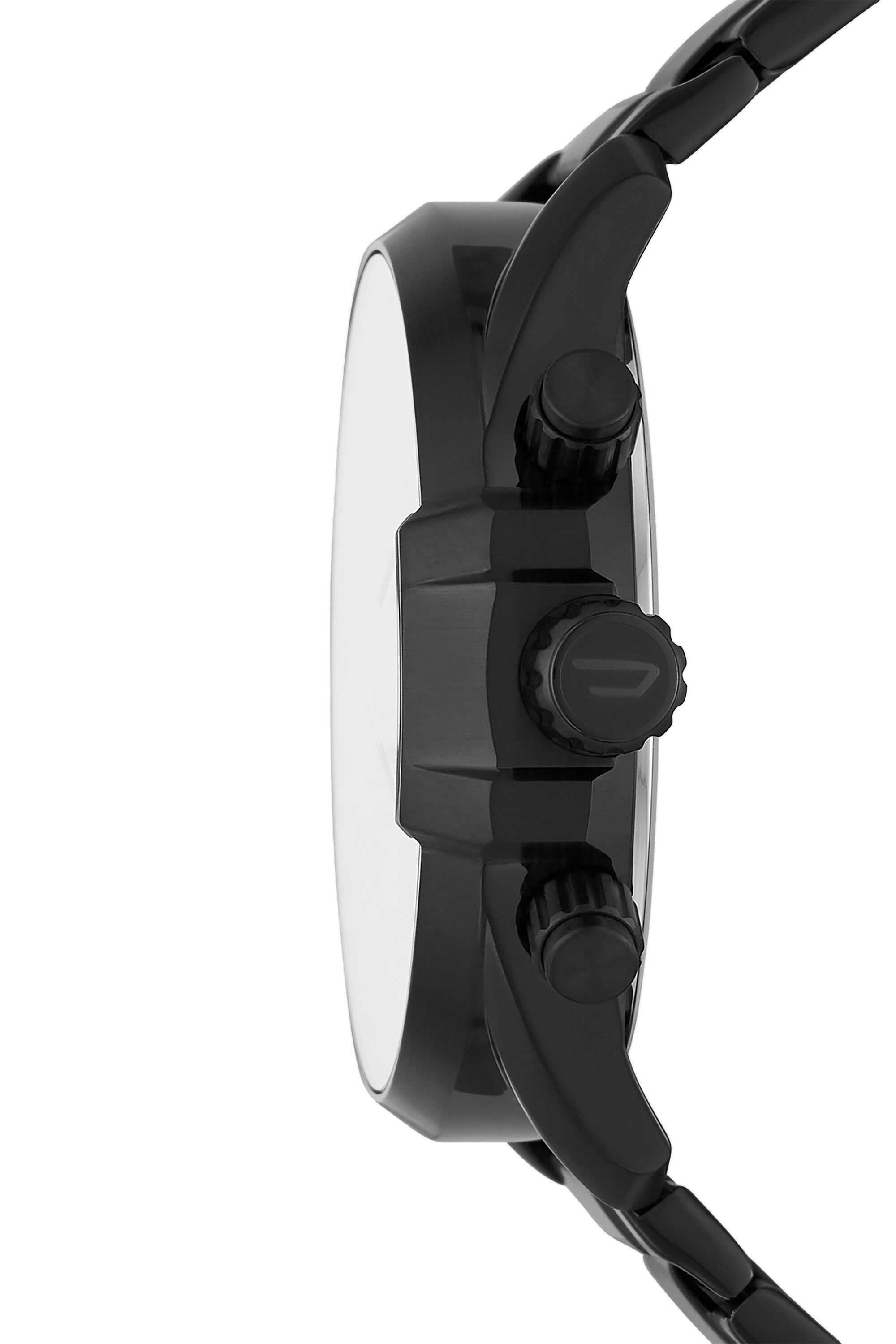 Diesel - DZ4537, Male's MS9 chronograph black stainless steel watch in Black - 3