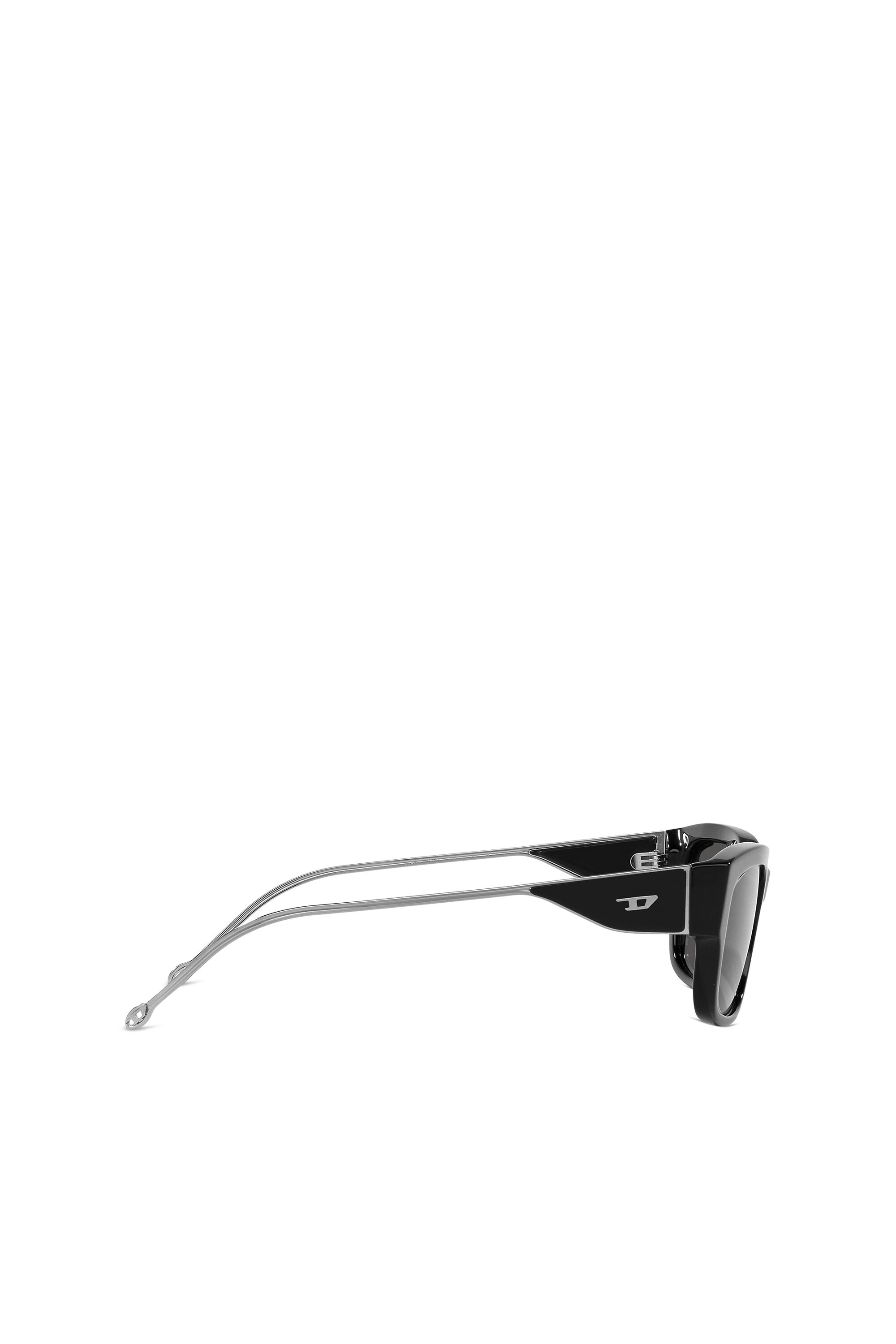 Diesel - 0DL2002 SIZE 56, Lunettes de soleil rectangulaires Mixte in Noir - 2
