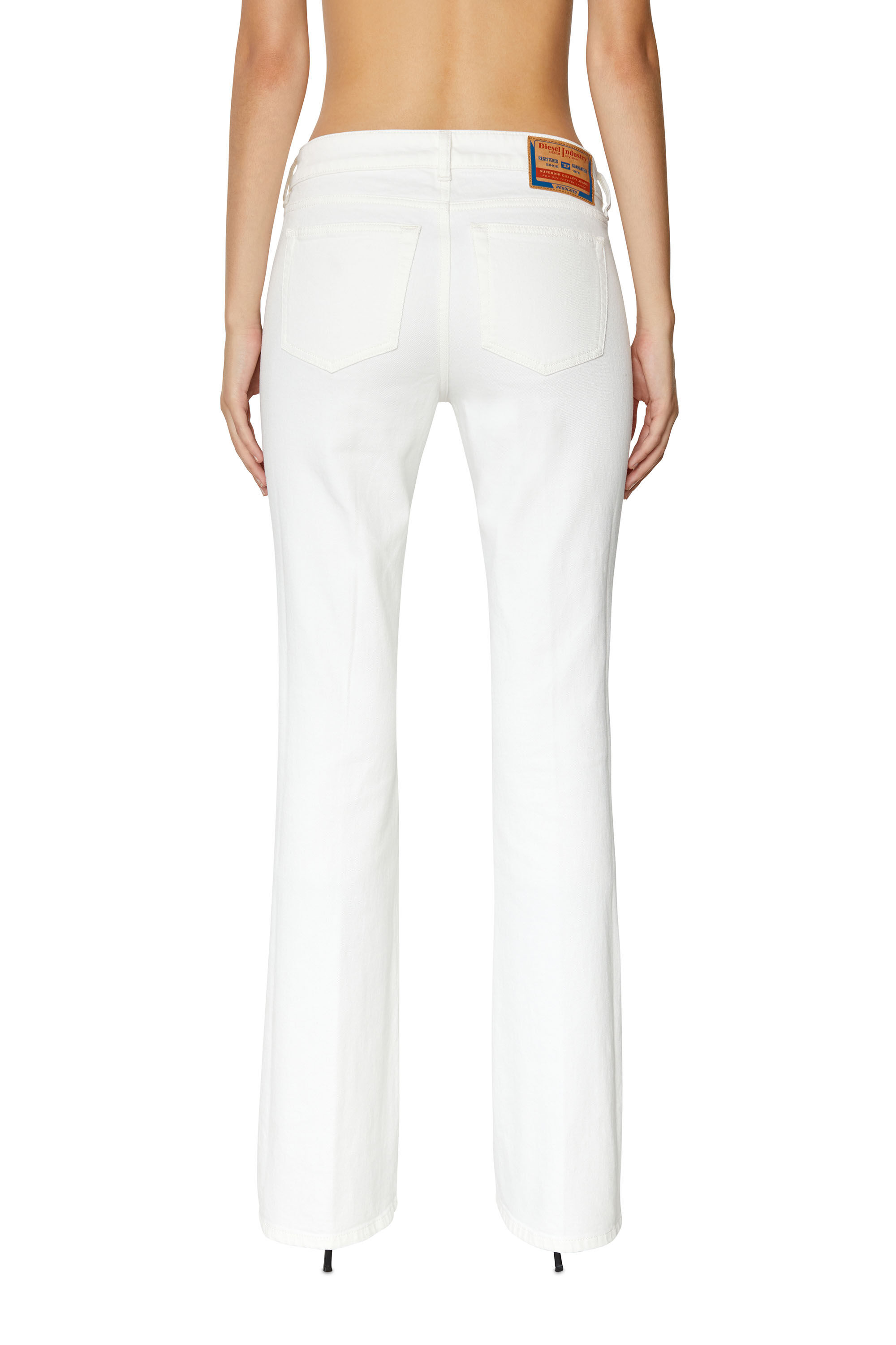 Diesel - Bootcut and Flare Jeans 1969 D-Ebbey 09D63, White - Image 5