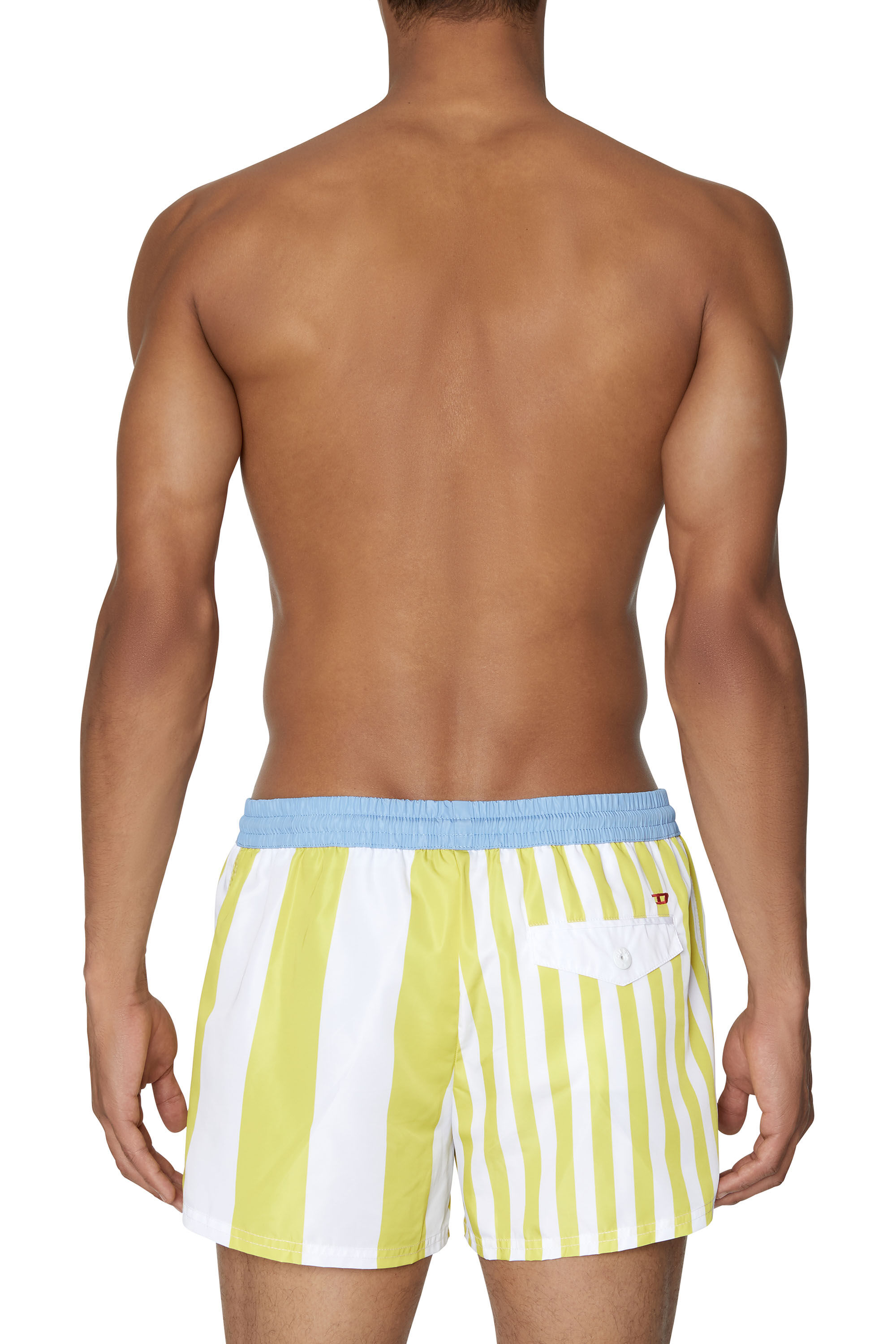 Diesel - BMBX-CAYBAY SHORT CALZONCINI, Green Fluo - Image 2