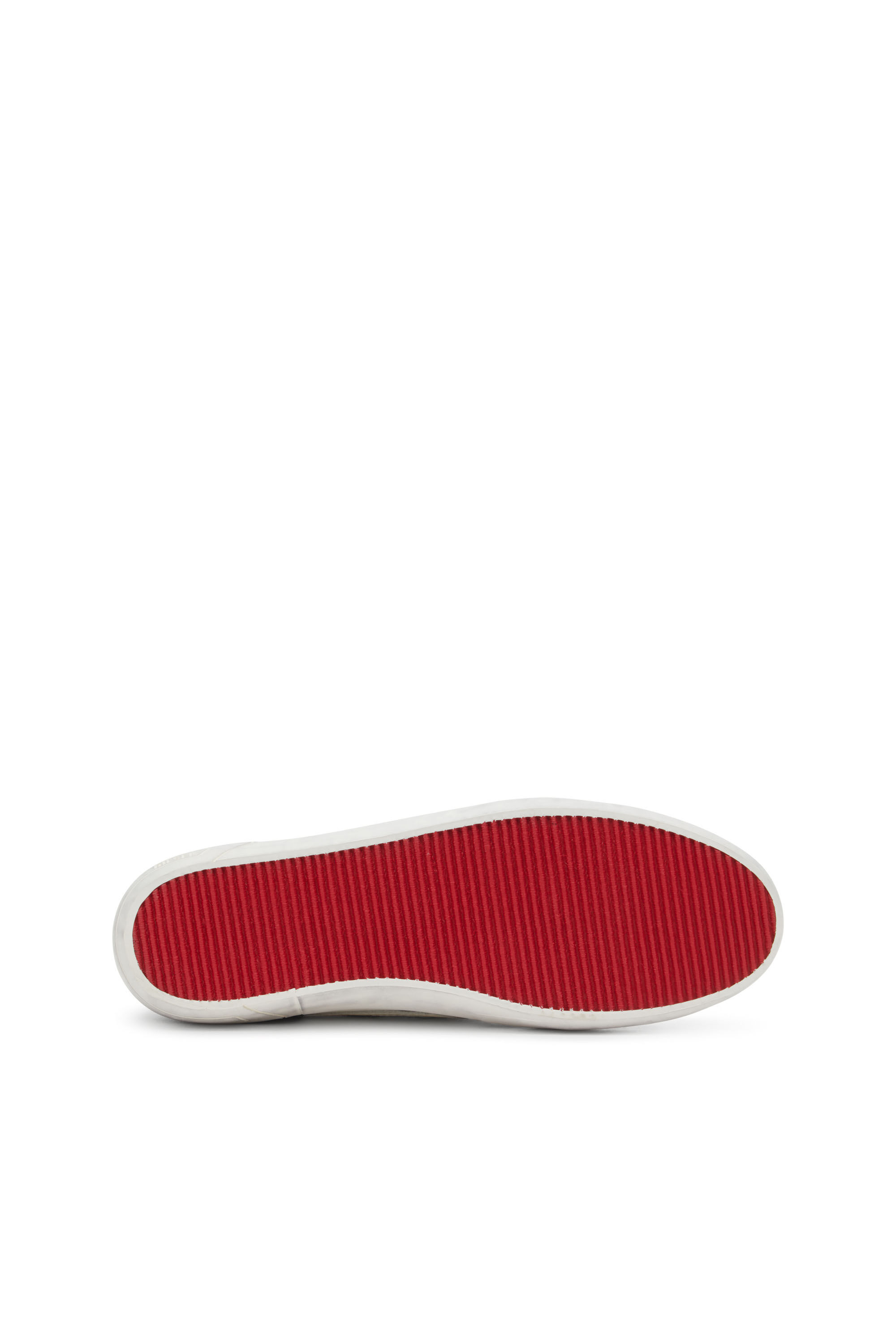 Diesel - S-LEROJI D-1 LOW, Male's S-Leroji D-Sneakers in padded ripstop and suede in Black/White - 4