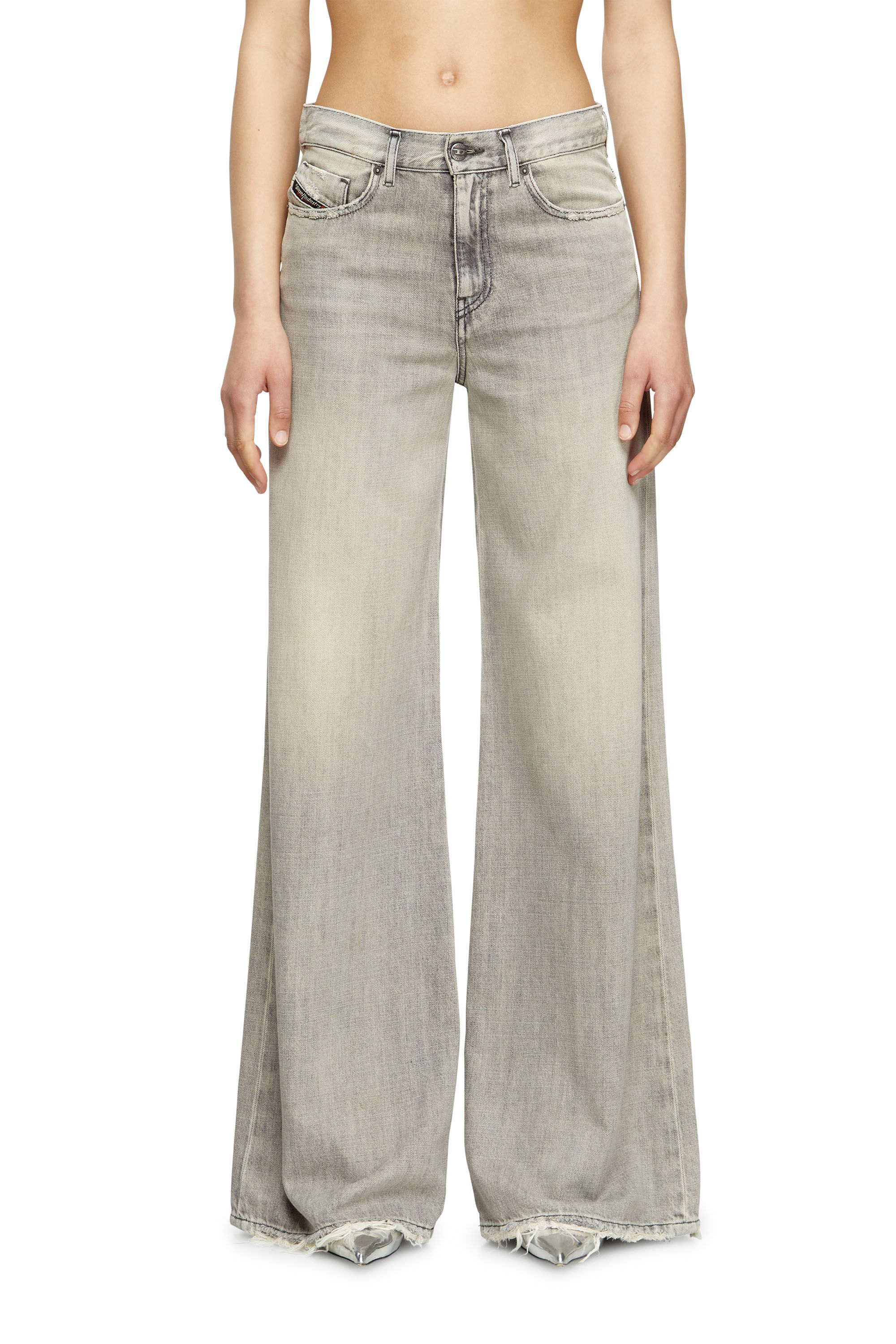 Diesel - Female's Flare Jeans 1978 D-Akemi 068RU, Grey - 3