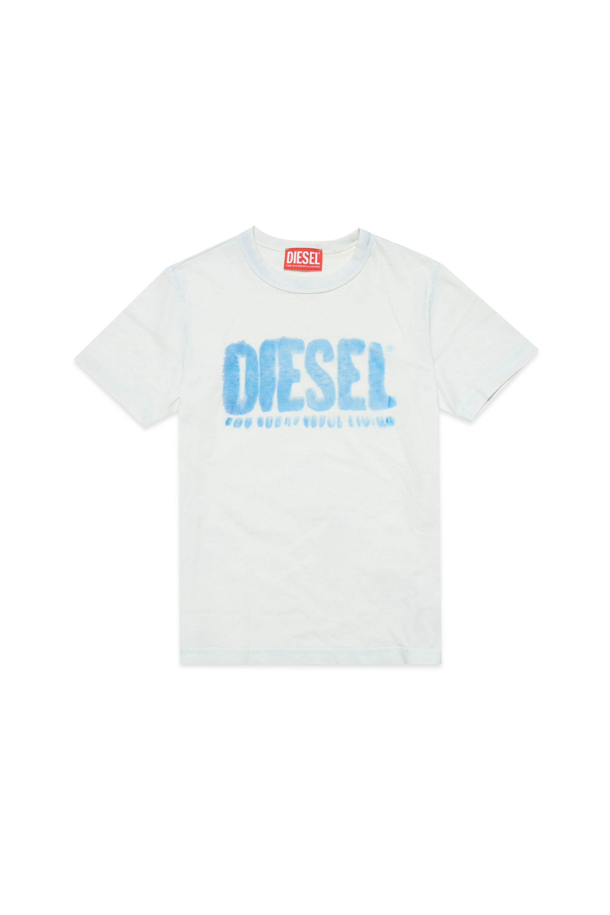 TDIEGORE6 Boy: Logo T-shirt with faded effect | Diesel