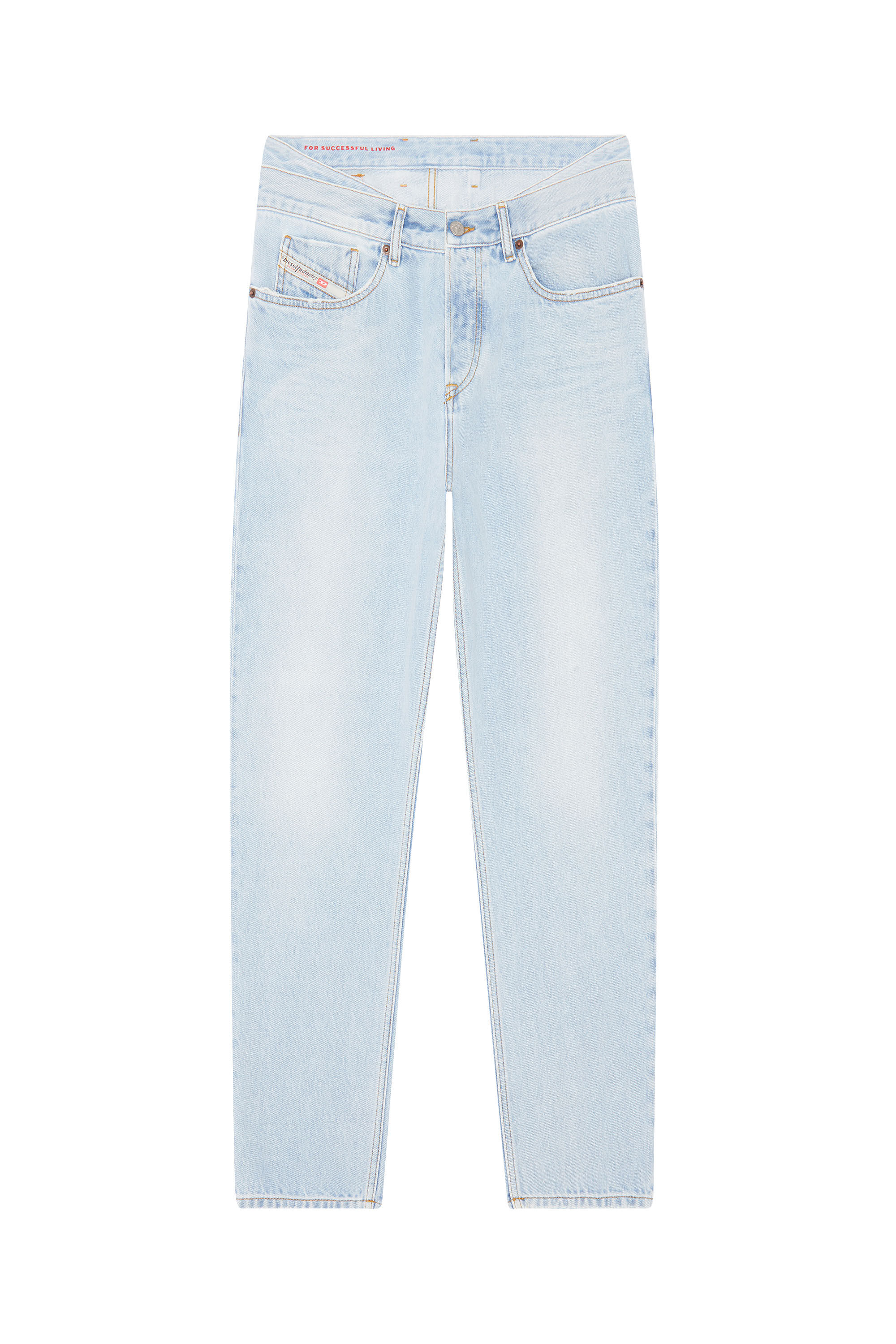 Diesel - 2005 D-FINING 007C7 Tapered Jeans, Bleu Clair - Image 2
