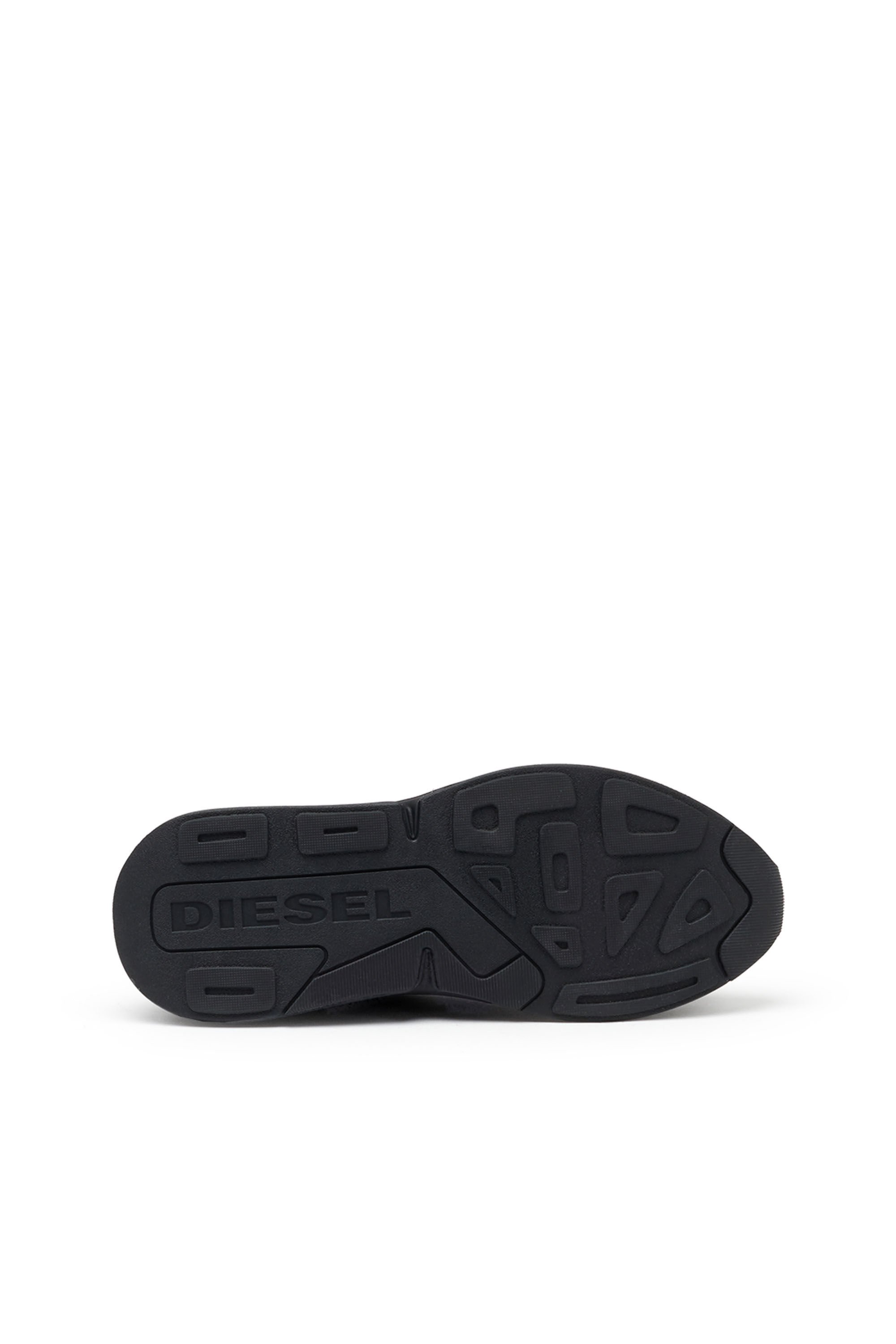 Diesel - S-SERENDIPITY SPORT, Homme S-Serendipity-Sneakers en mesh et daim in Noir - Image 4