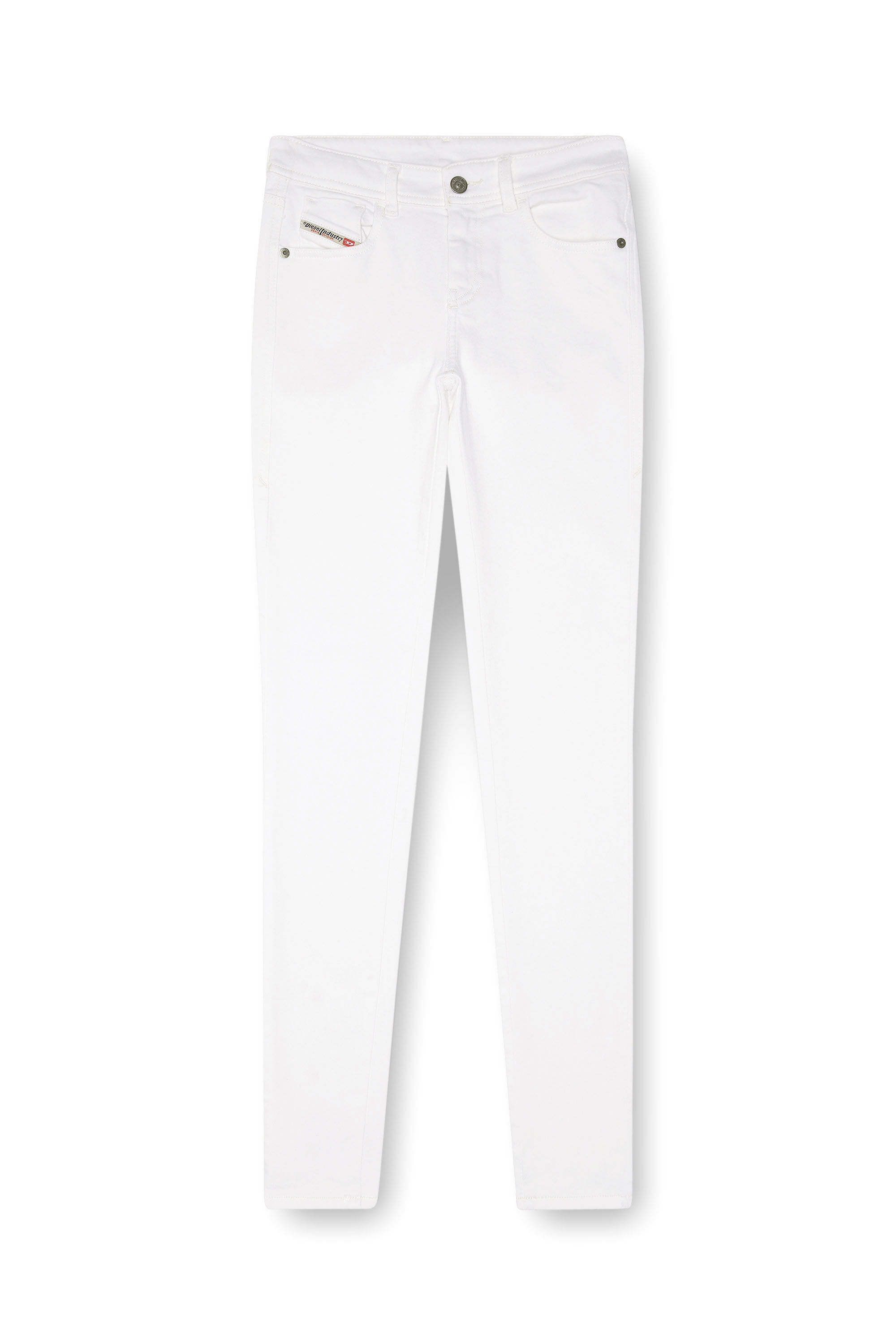 Diesel - Femme Super skinny Jeans 2017 Slandy 09F90, Blanc - Image 2