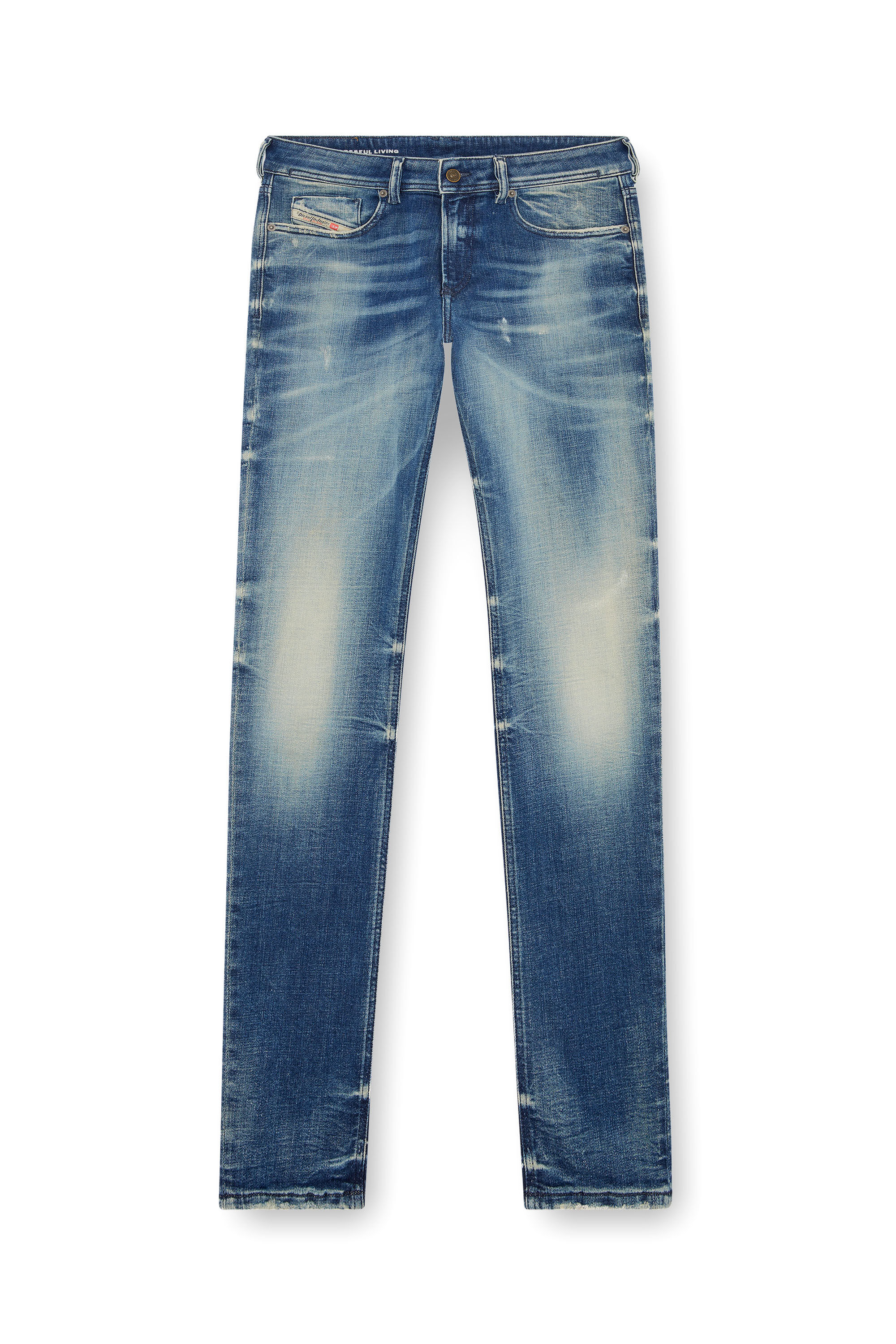 Diesel - Male Skinny Jeans 1979 Sleenker 09J24, Medium Blue - Image 2