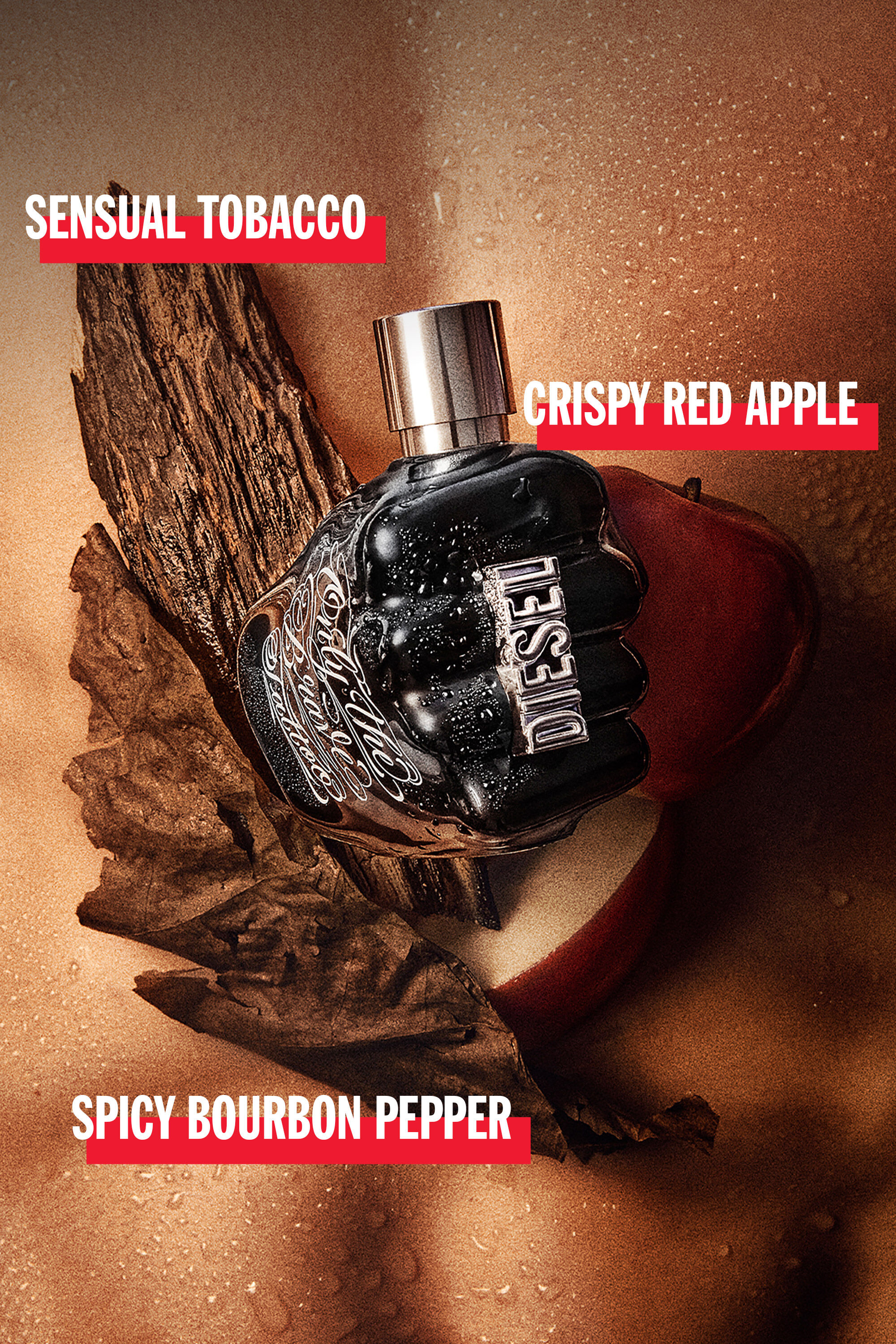 Diesel - ONLY THE BRAVE TATTOO 50 ML, Male's Only The Brave Tattoo 50ml, 1.7 FL.OZ., Eau de Toilette in Black - 4