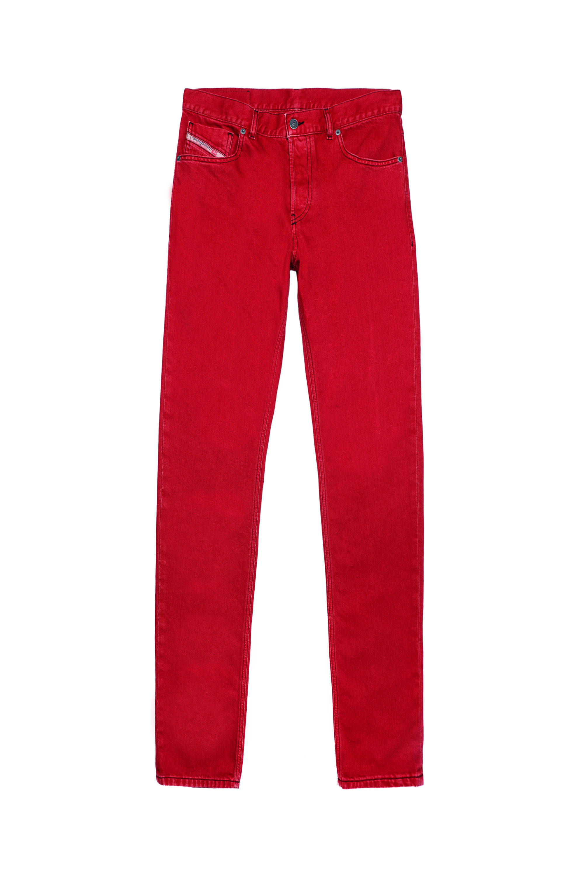 Diesel - 1995 D-Sark 09C43 Straight Jeans, Red - Image 2