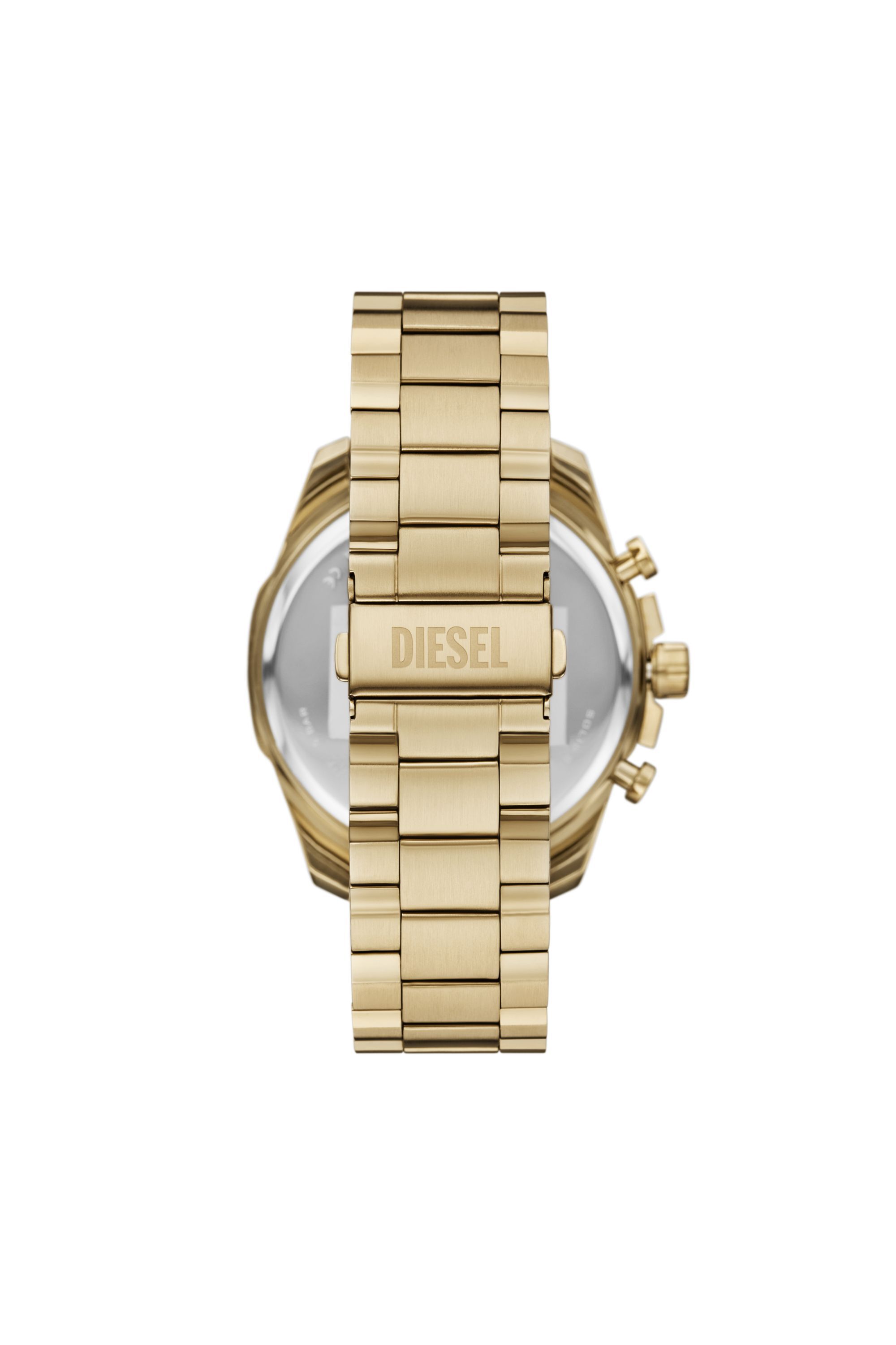 Diesel - DZ4684 WATCH, Male's Mega Chief Slim Stainless Steel Watch in Gold - 2