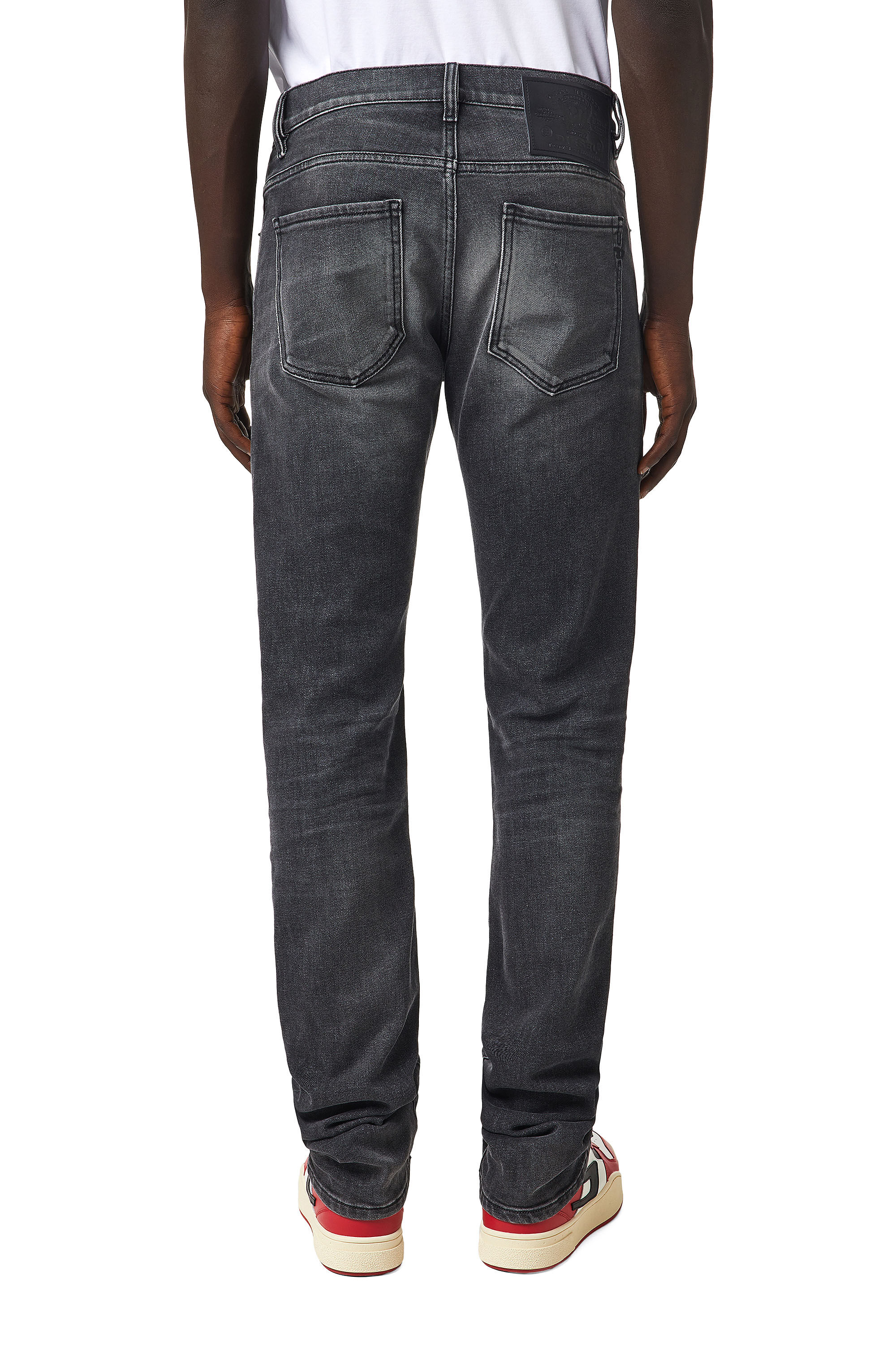 Diesel - D-Vocs 09B42 Bootcut Jeans, Black/Dark Grey - Image 4