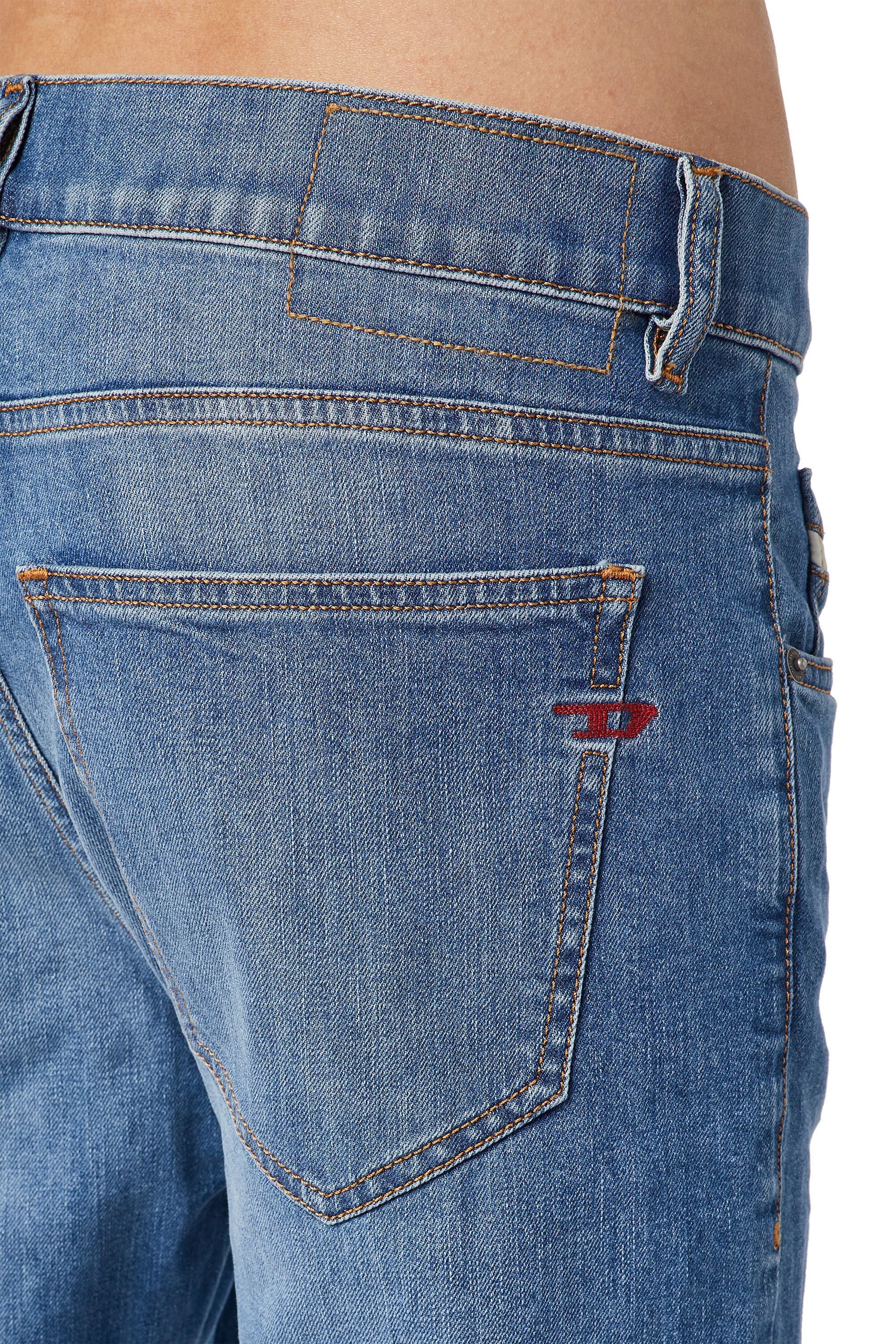 Diesel - 2019 D-STRUKT 0EHAJ Slim Jeans, Bleu moyen - Image 7