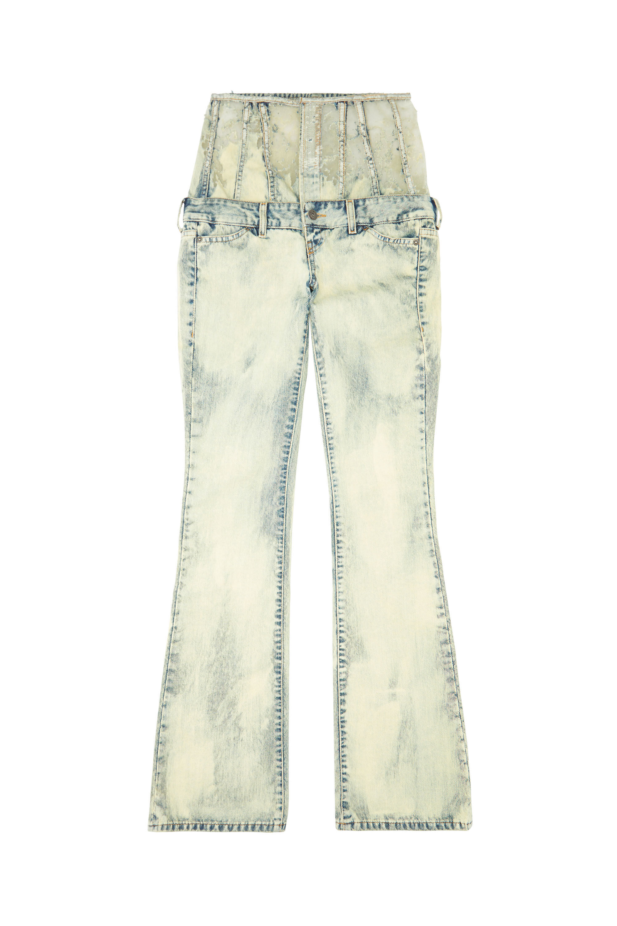 Diesel - Female's Bootcut and Flare Jeans 1969 D-Ebbey 068GP, Light Blue - 2