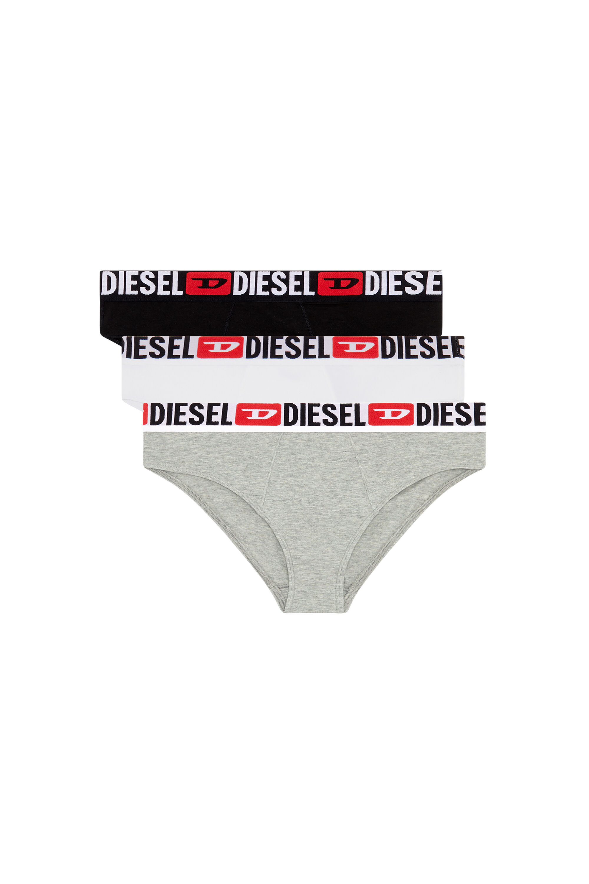 Diesel - UFPN-BLANCA-R-THREEPACK, Grey/White - Image 4