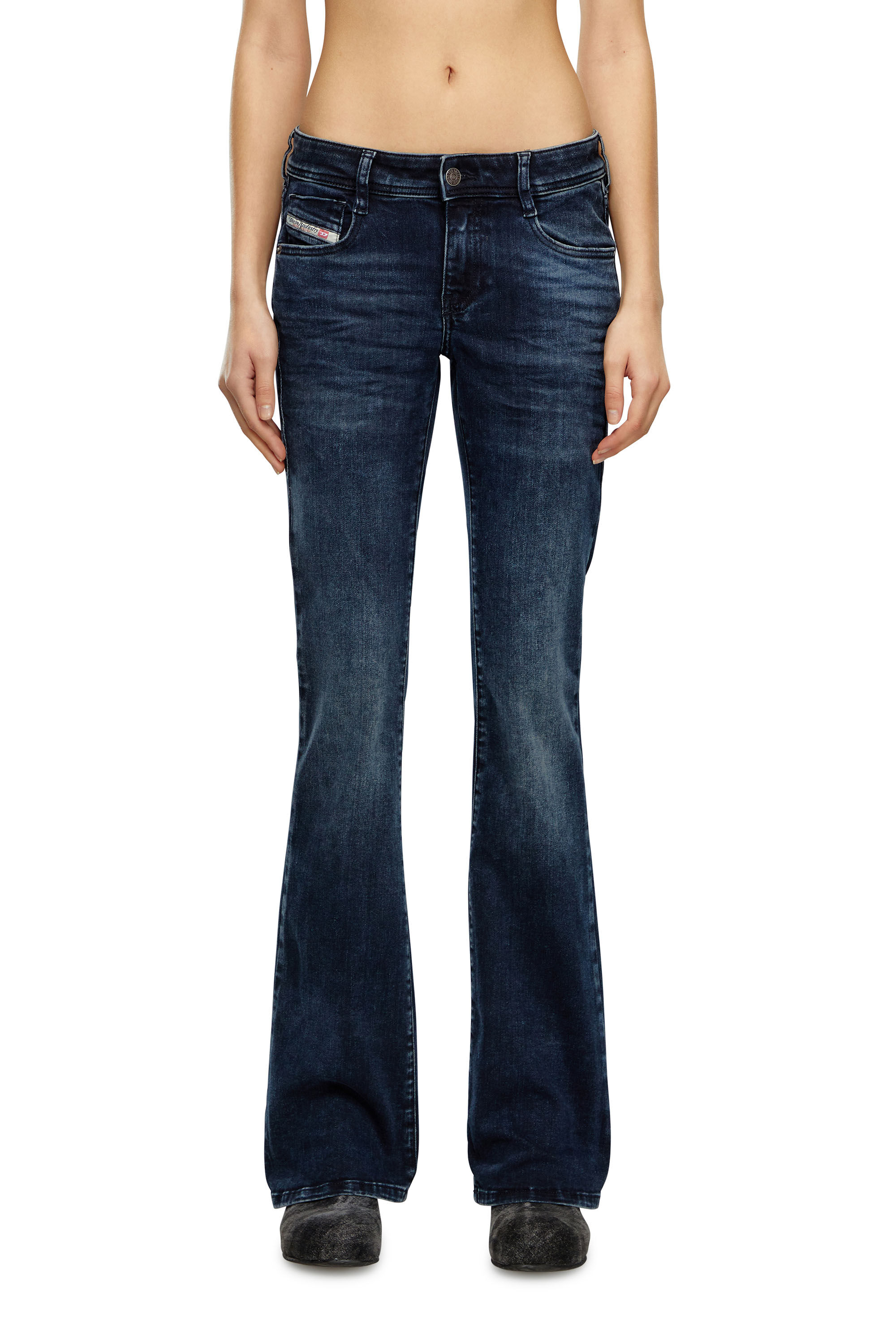 1969 D Ebbey Women Bootcut Flare Jeans Dark blue denim Diesel