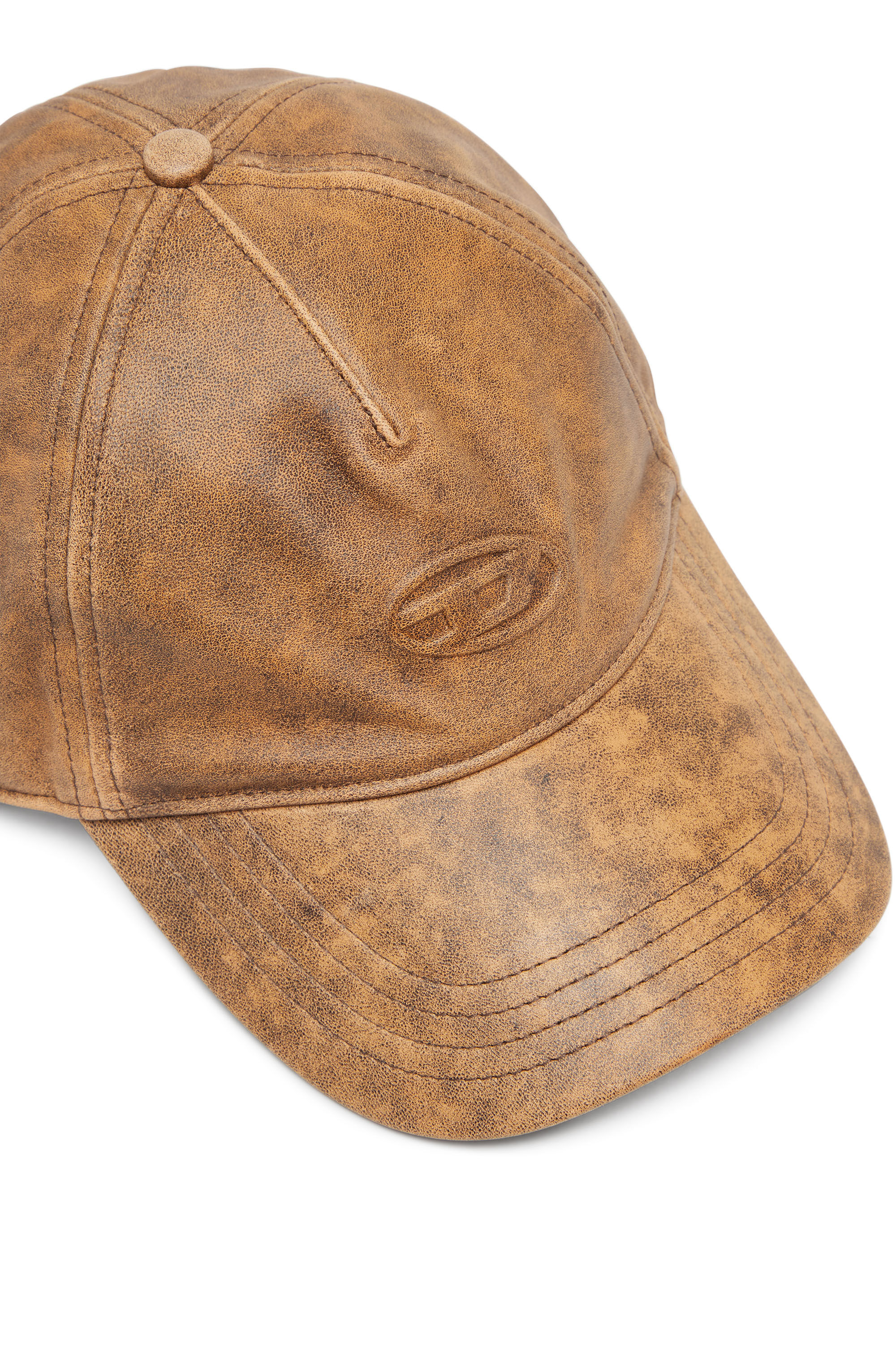 DIESEL (ディーゼル) BIGロゴ ダメージ キャップ C-ODY メンズ