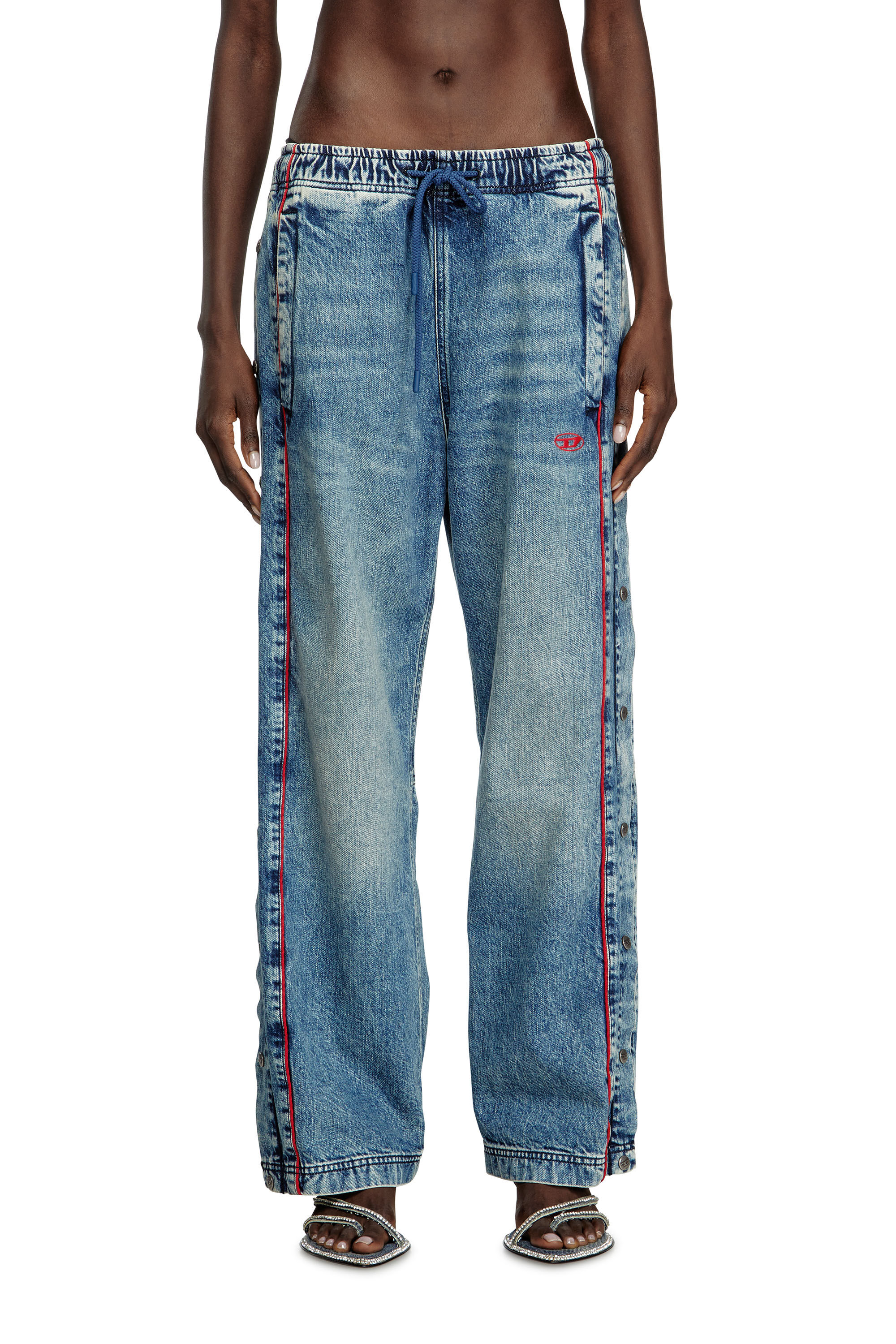 Diesel - Unisex's Relaxed Jeans D-Axfor 0ABCP, Medium Blue - 5