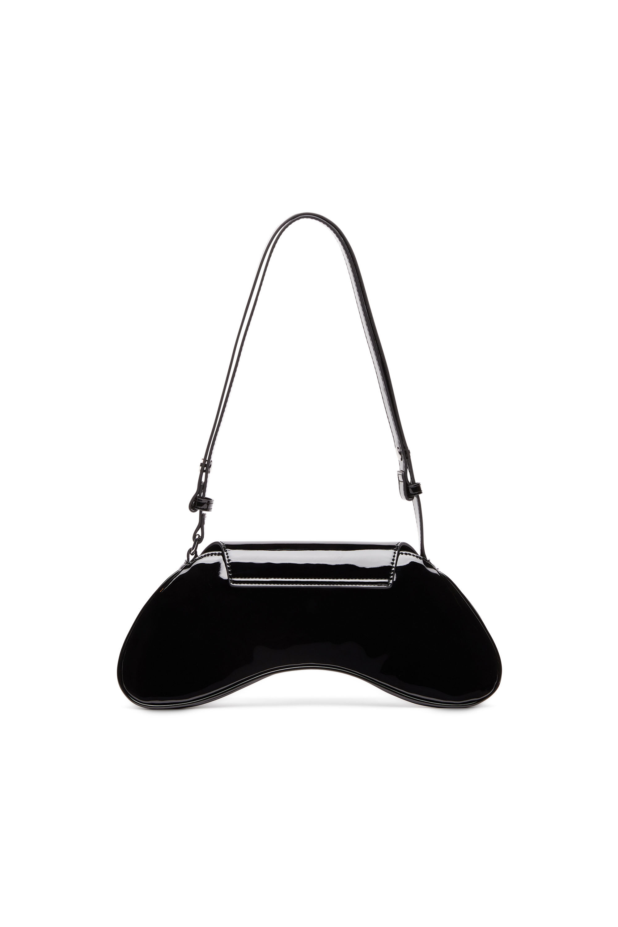 Diesel - PLAY CROSSBODY, Female's Play-Glossy crossbody bag in Black - 3