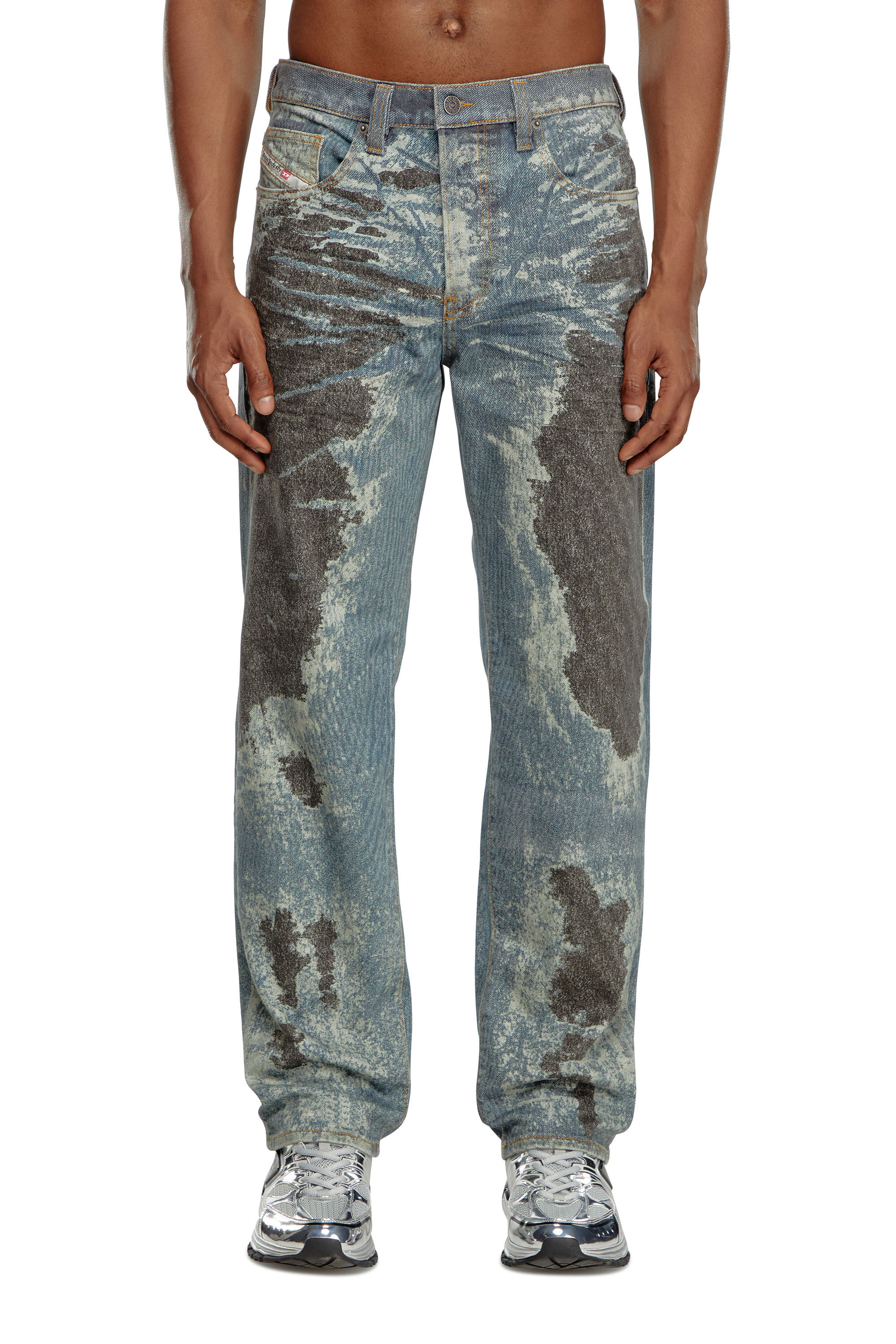 Diesel - Male Straight Jeans 2010 D-Macs 0PGAV, Medium Blue - Image 3