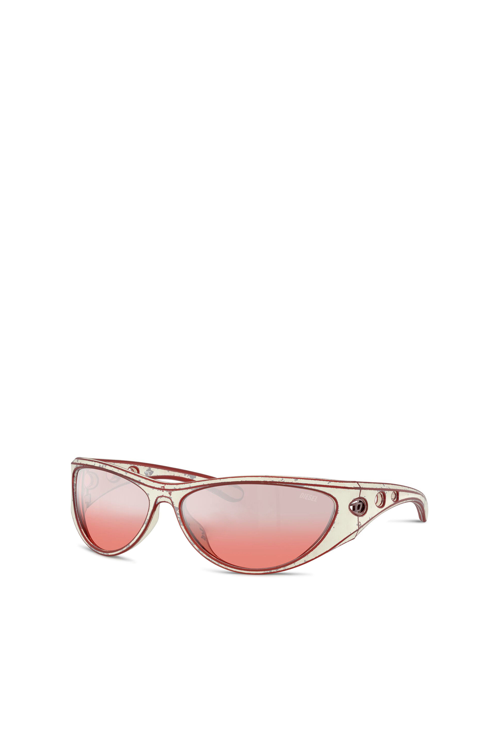 Diesel - 0DL3004U, Lunettes de soleil cat-eye Mixte in Rouge - 4
