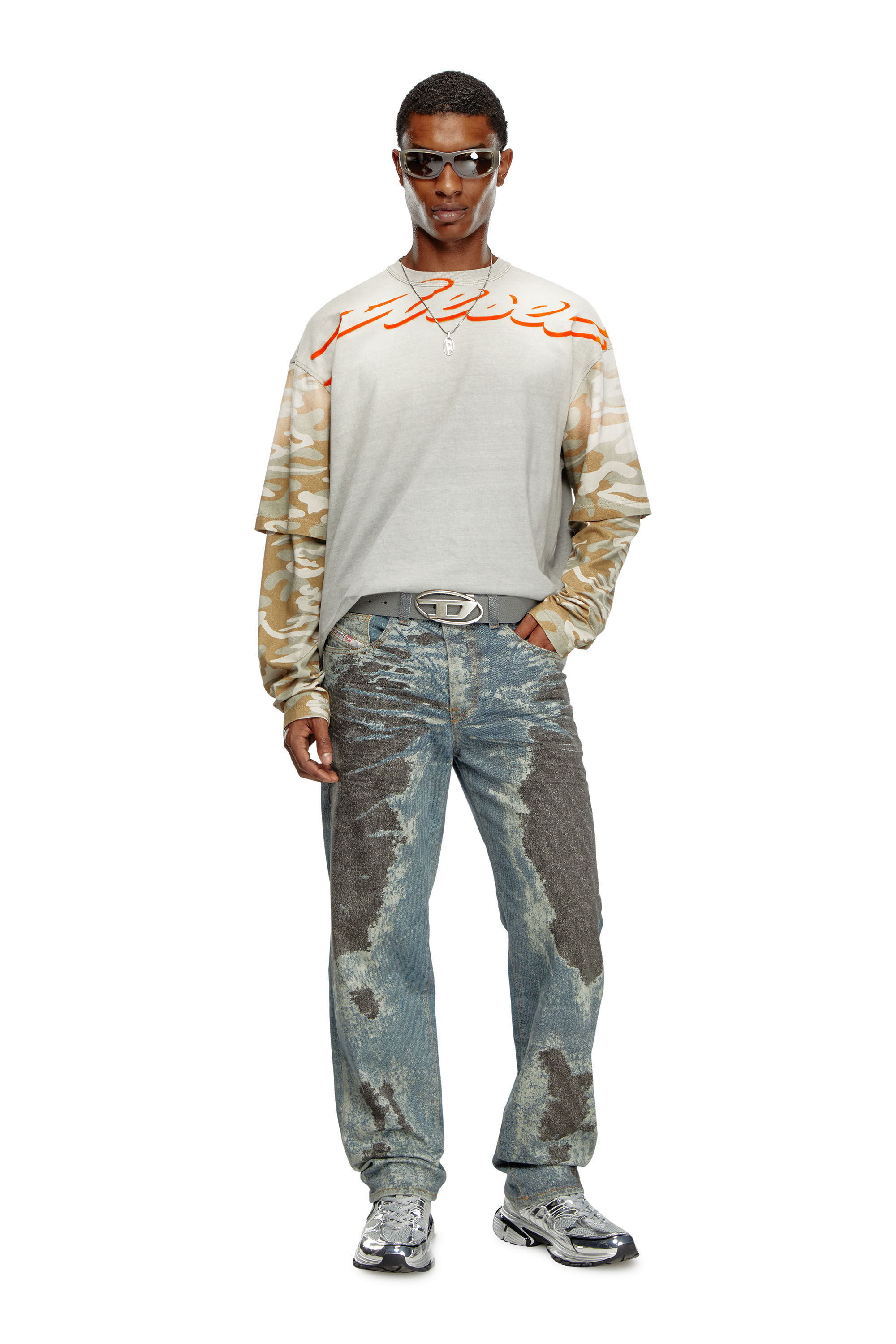 Diesel - Homme Straight Jeans 2010 D-Macs 0PGAV, Bleu moyen - Image 1