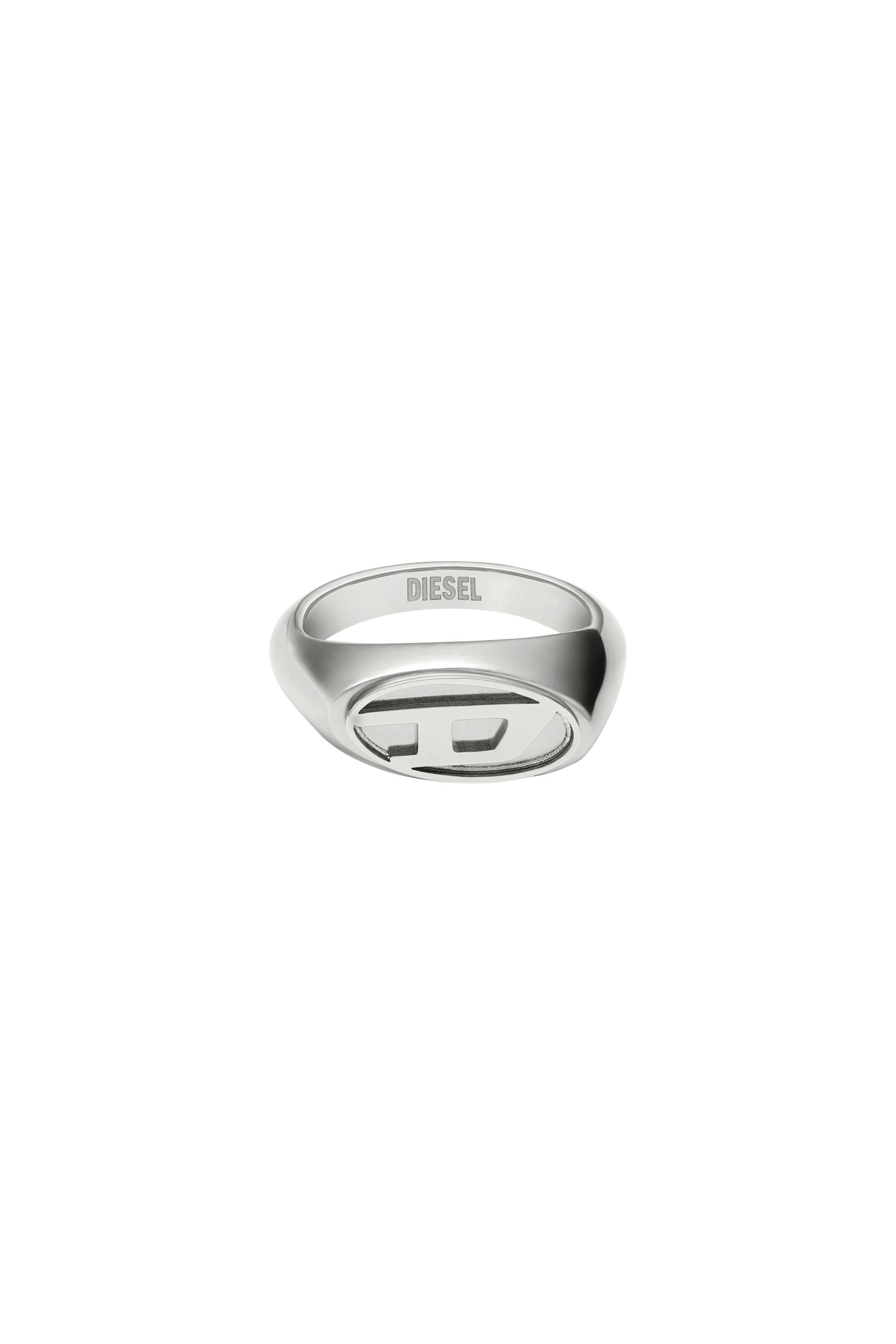 Diesel - DX1475, Bague en acier inoxydable Mixte in Gris argenté - 2