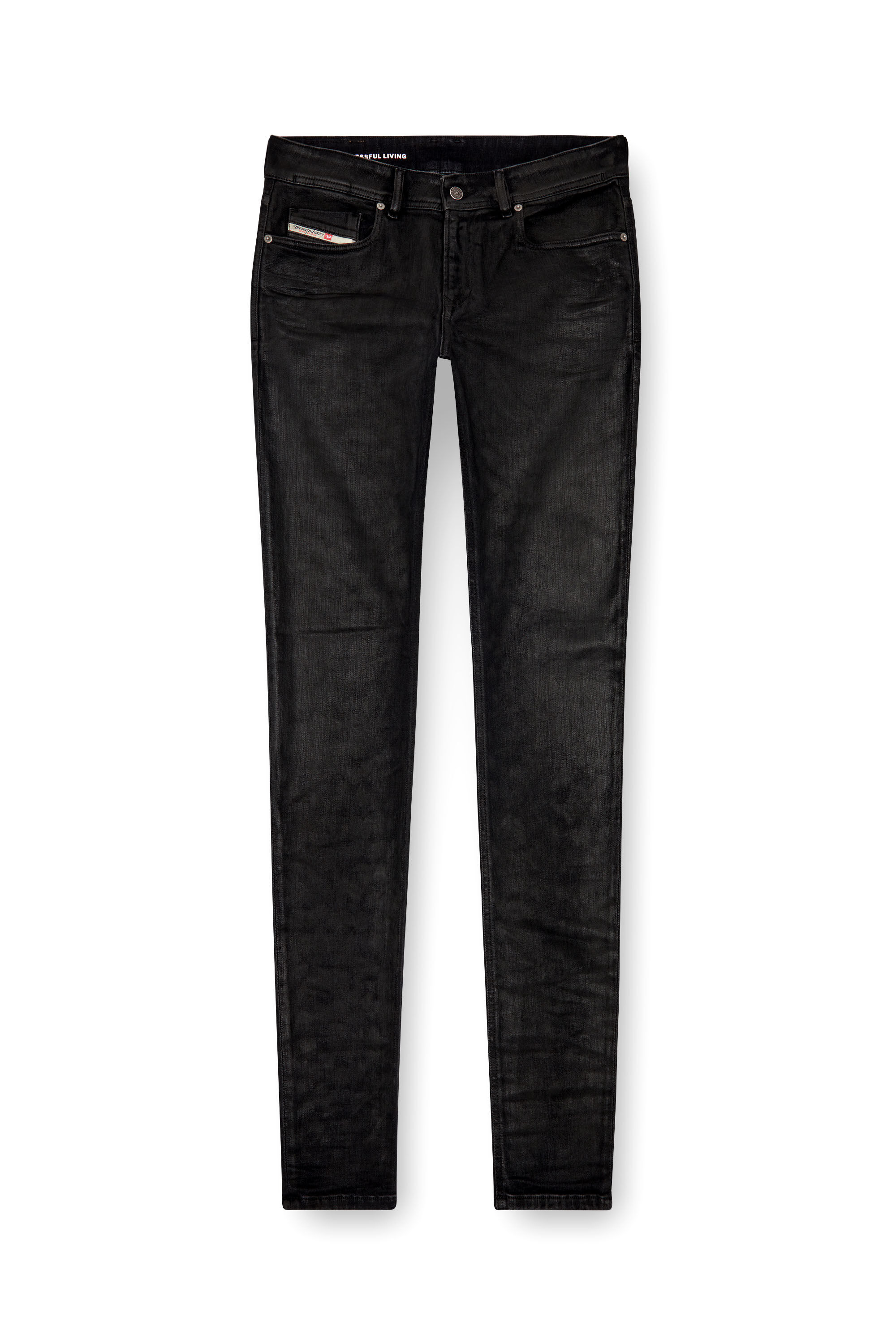 Diesel - Homme Skinny Jeans 1979 Sleenker 09J30, Noir/Gris foncé - Image 2