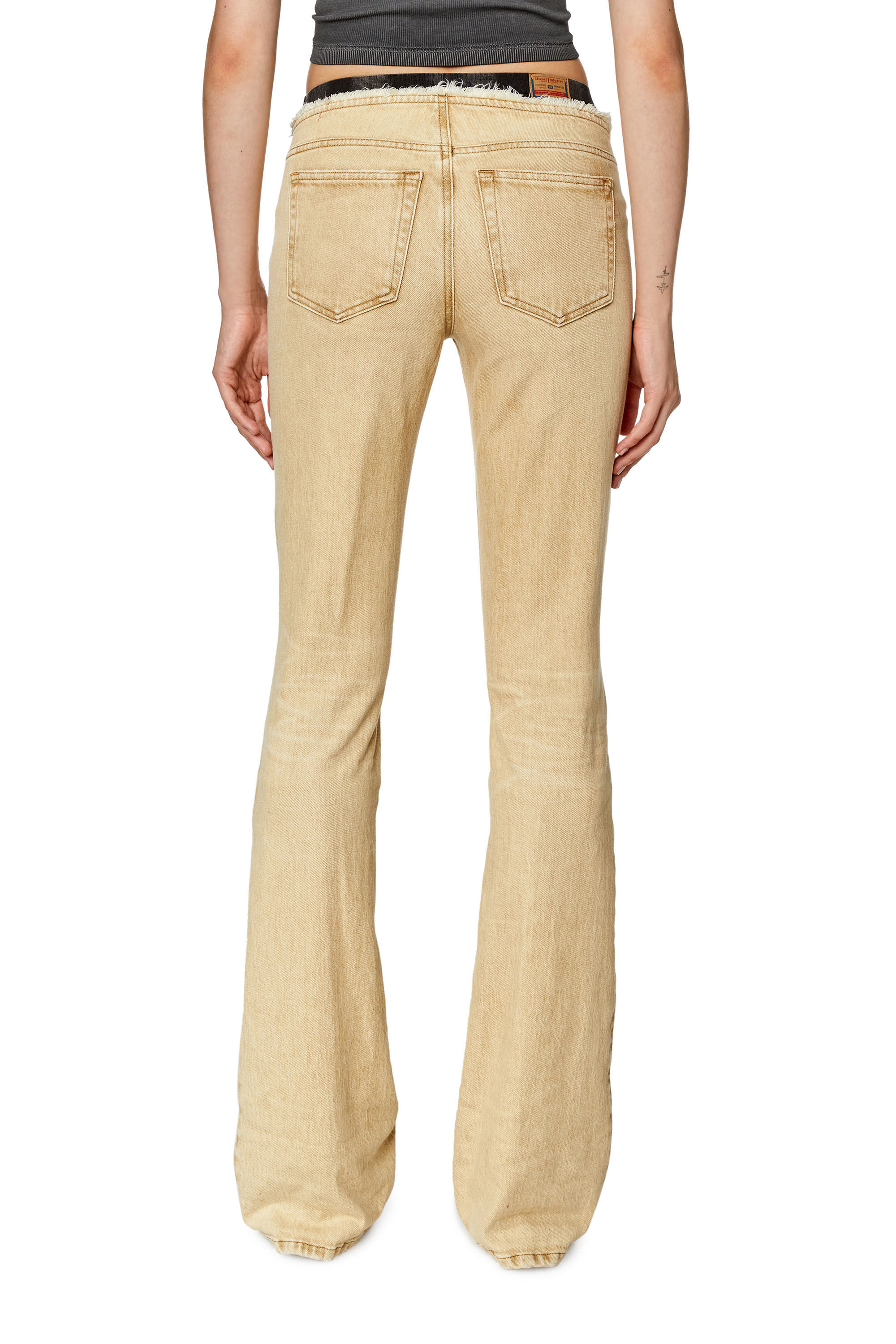 Diesel - Bootcut and Flare Jeans 1969 D-Ebbey 09G94, Light Brown - Image 5
