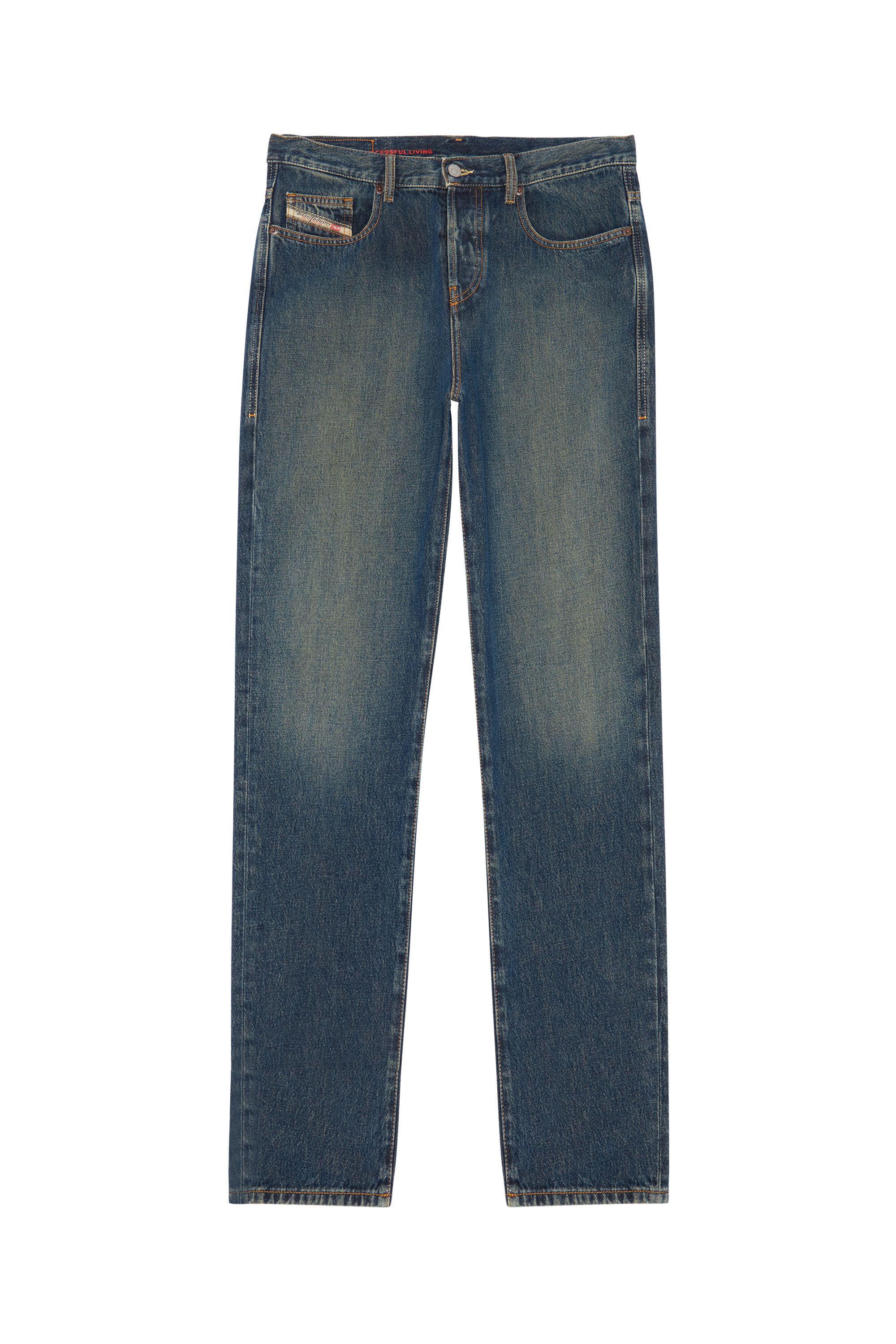 2020 D-VIKER Man: Straight blue Jeans | Diesel®