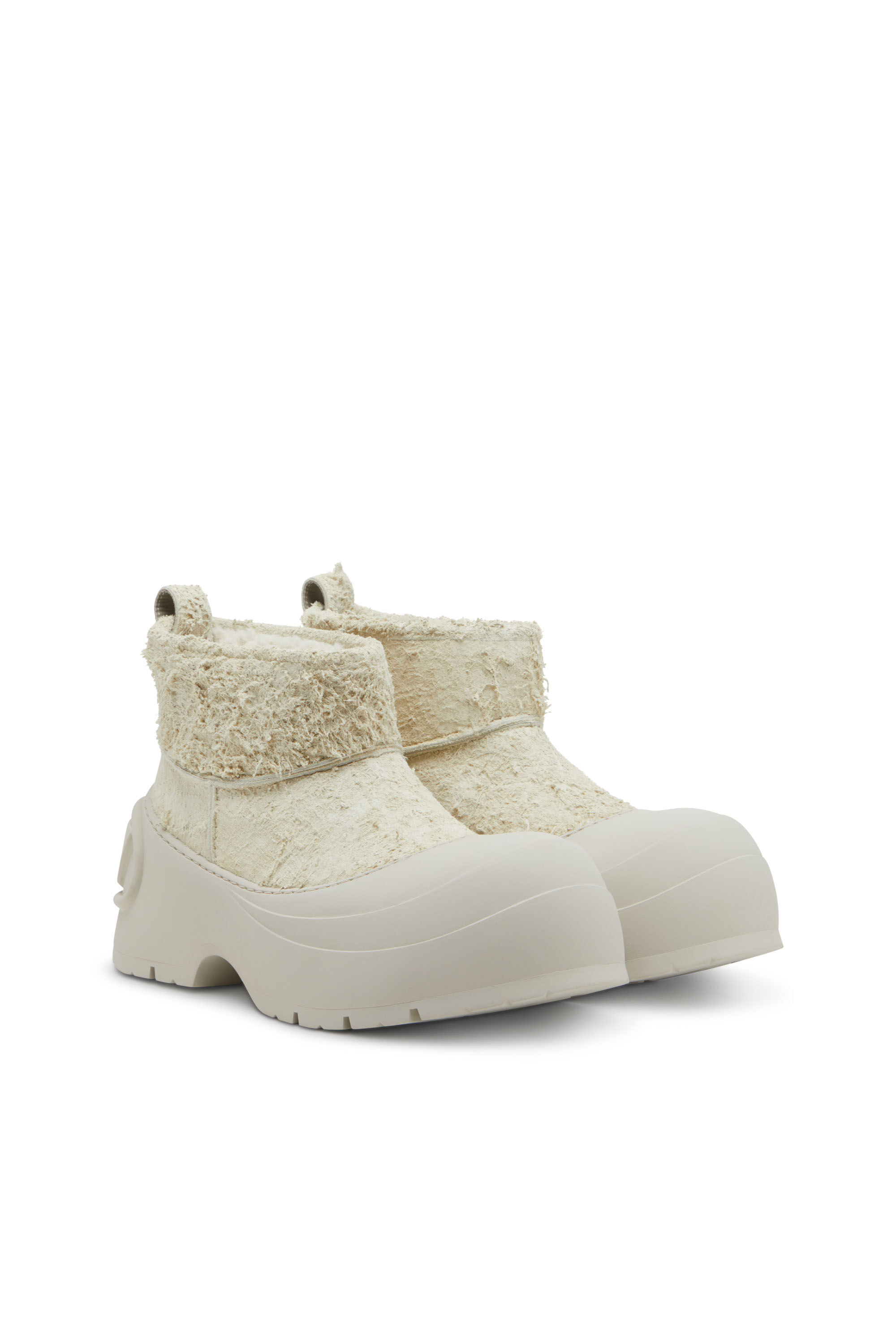 Diesel - D-DONALD MONTONE, Male's D-Donald-Chunky ankle boot with lug sole in White/Grey - 2