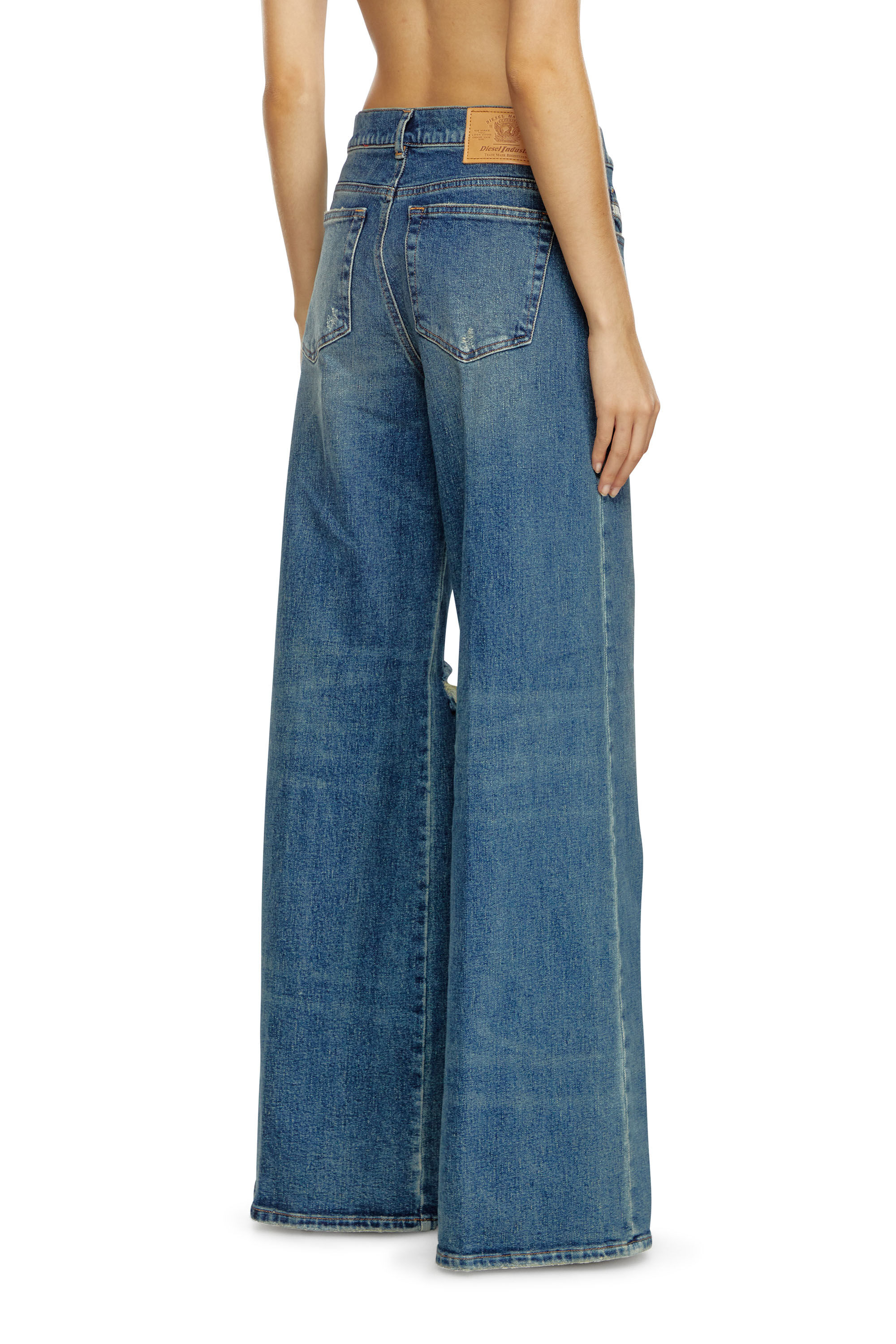 Flare jeans new arrivals elastic waist