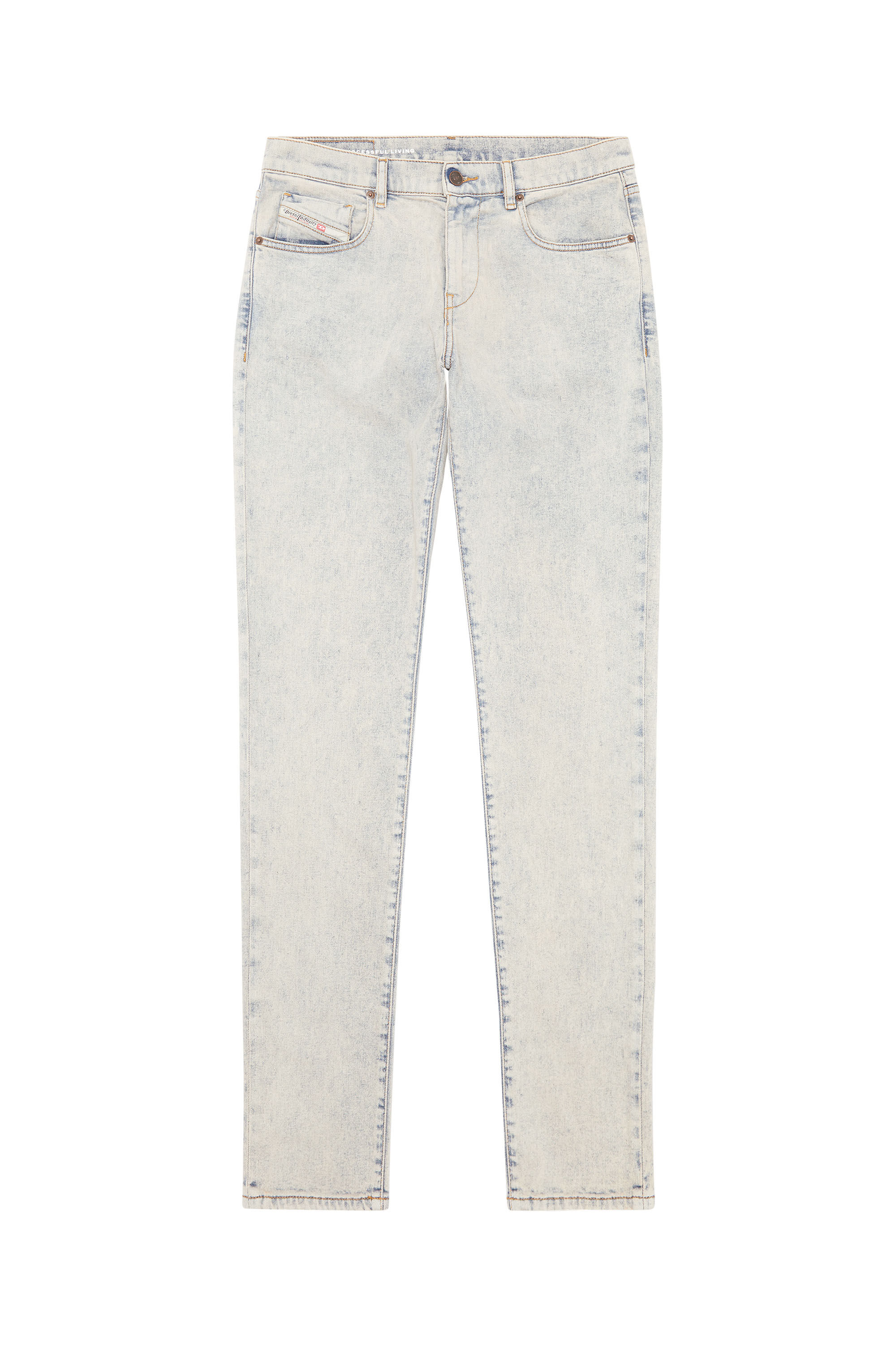 2019 D STRUKT Man Slim Medium blue Jeans Diesel