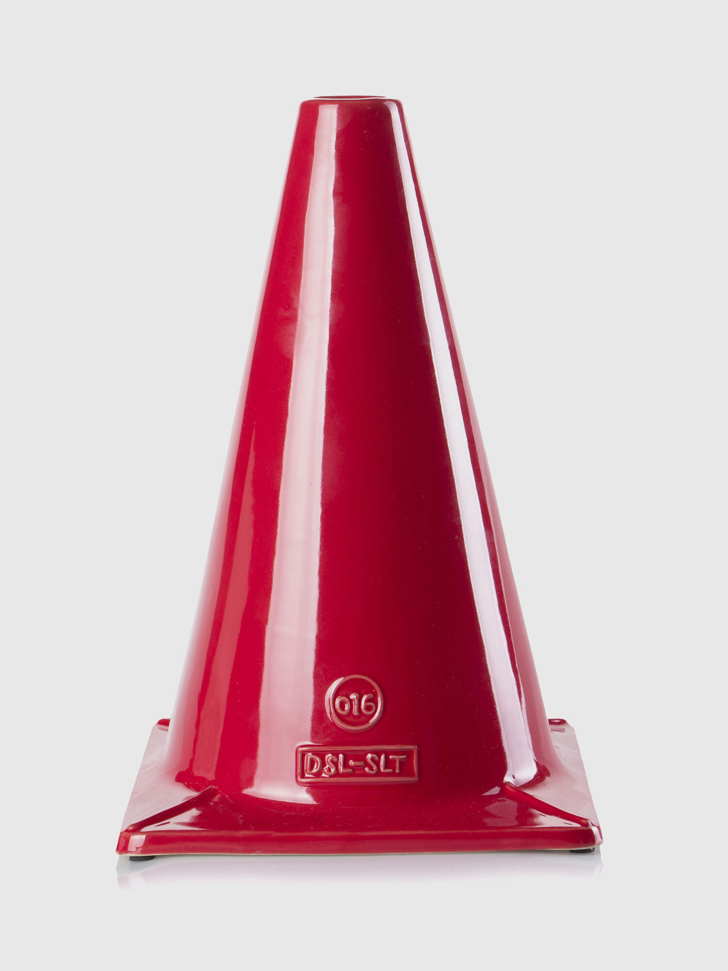 Diesel - 11055 WORK IS OVER, Vase conique en grès rouge Mixte in Rouge - 1