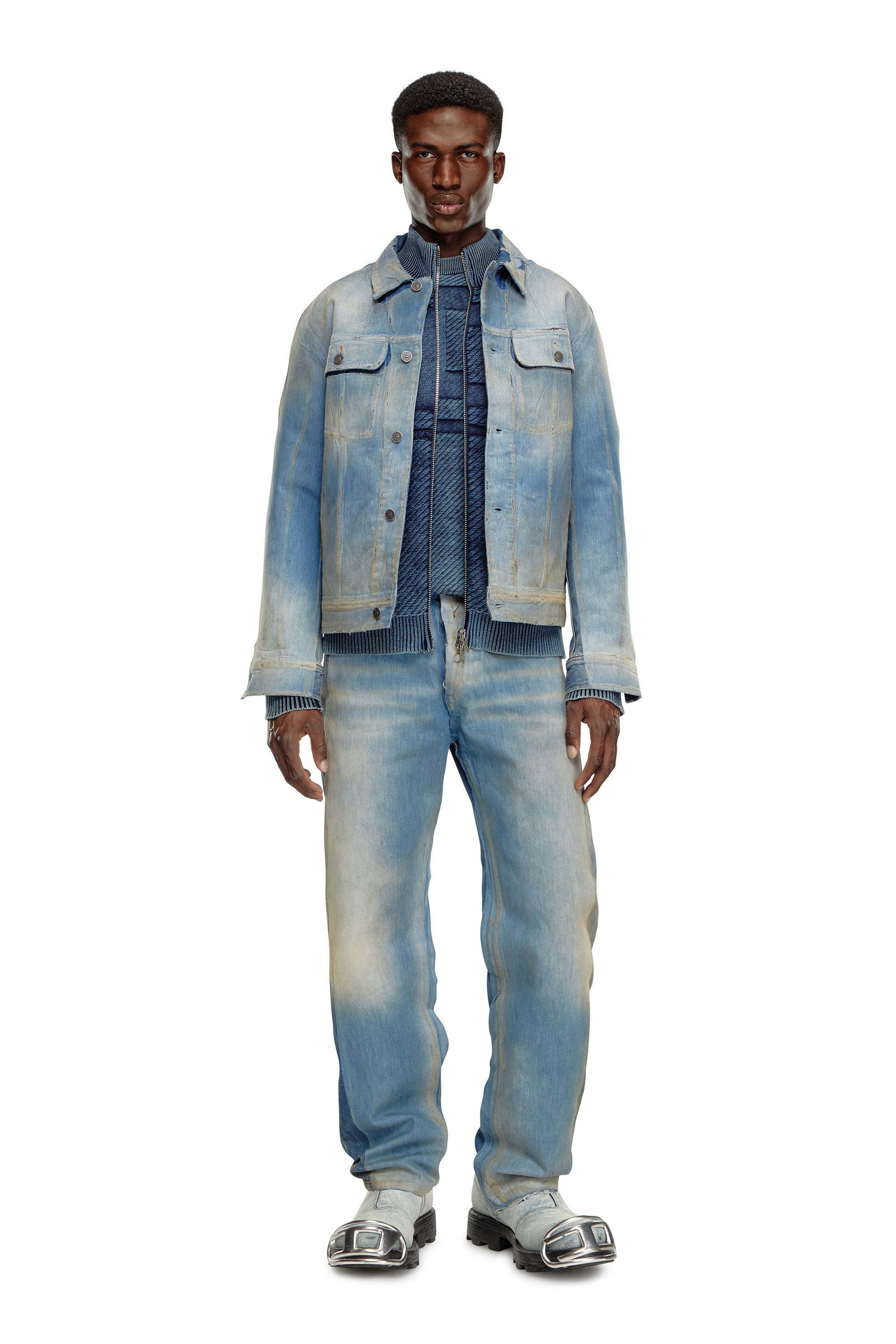 Jacket shirt jeans store