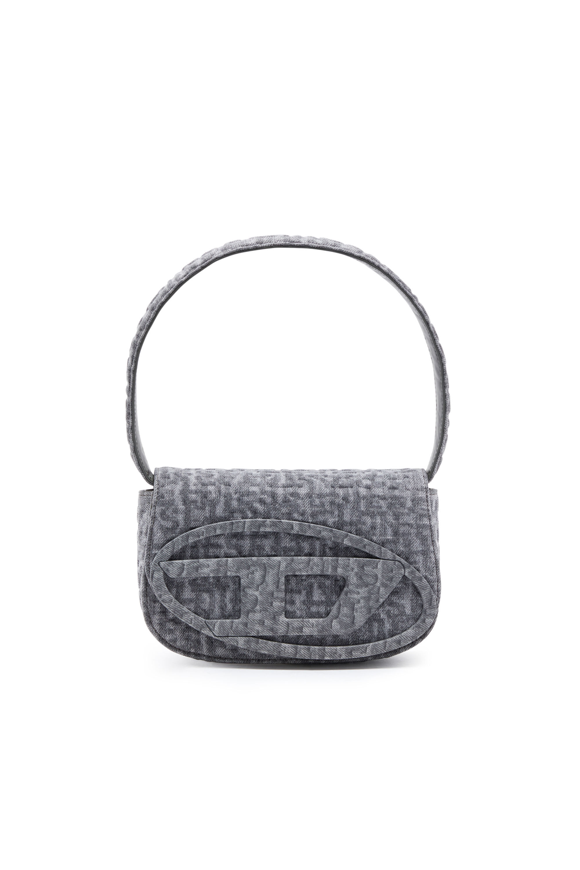 1DR Woman Shoulder bag in monogram denim Diesel
