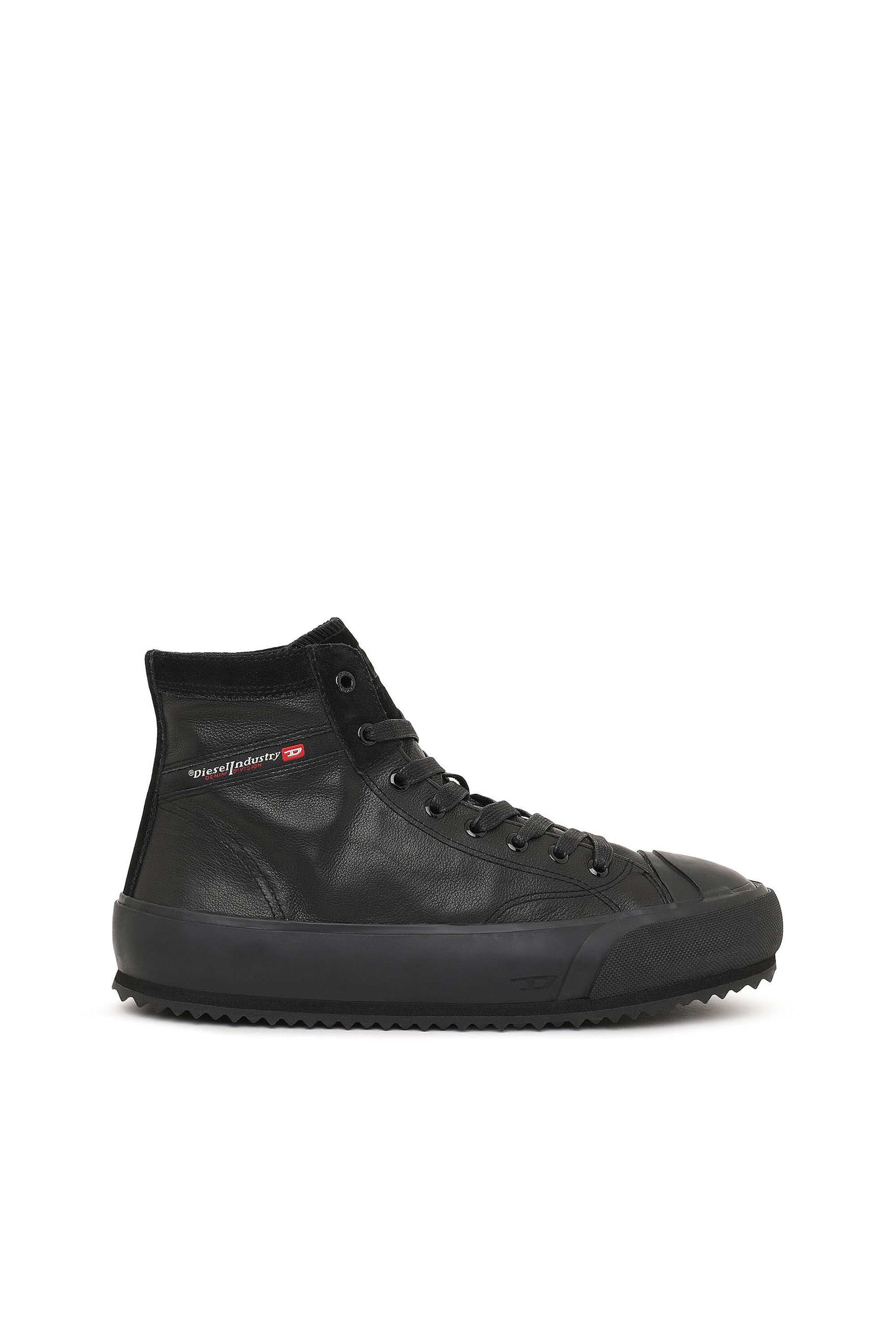 Diesel black high top sneakers top