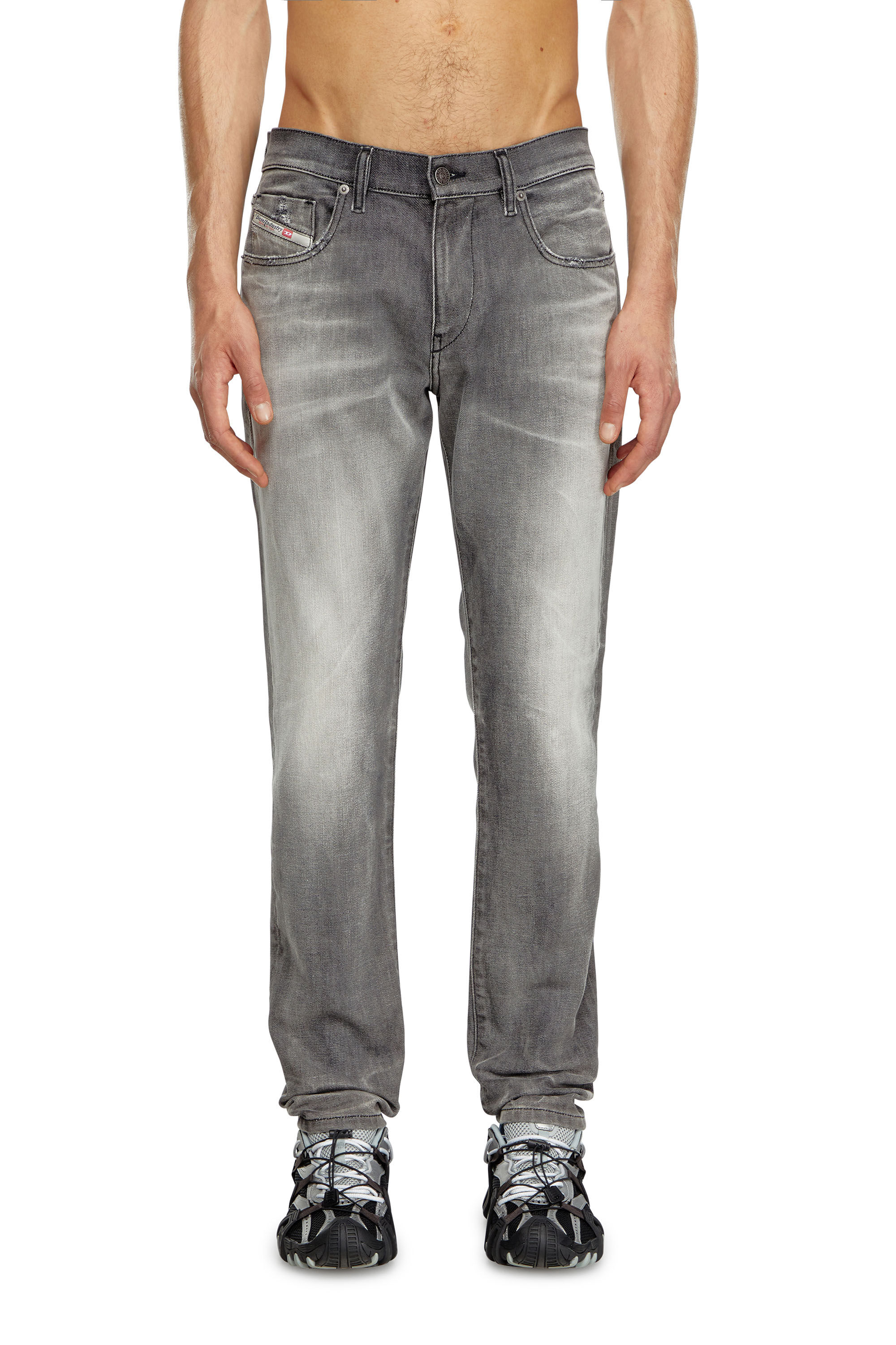 Diesel - Male's Slim Jeans 2019 D-Strukt 09J58, Dark Grey - 3