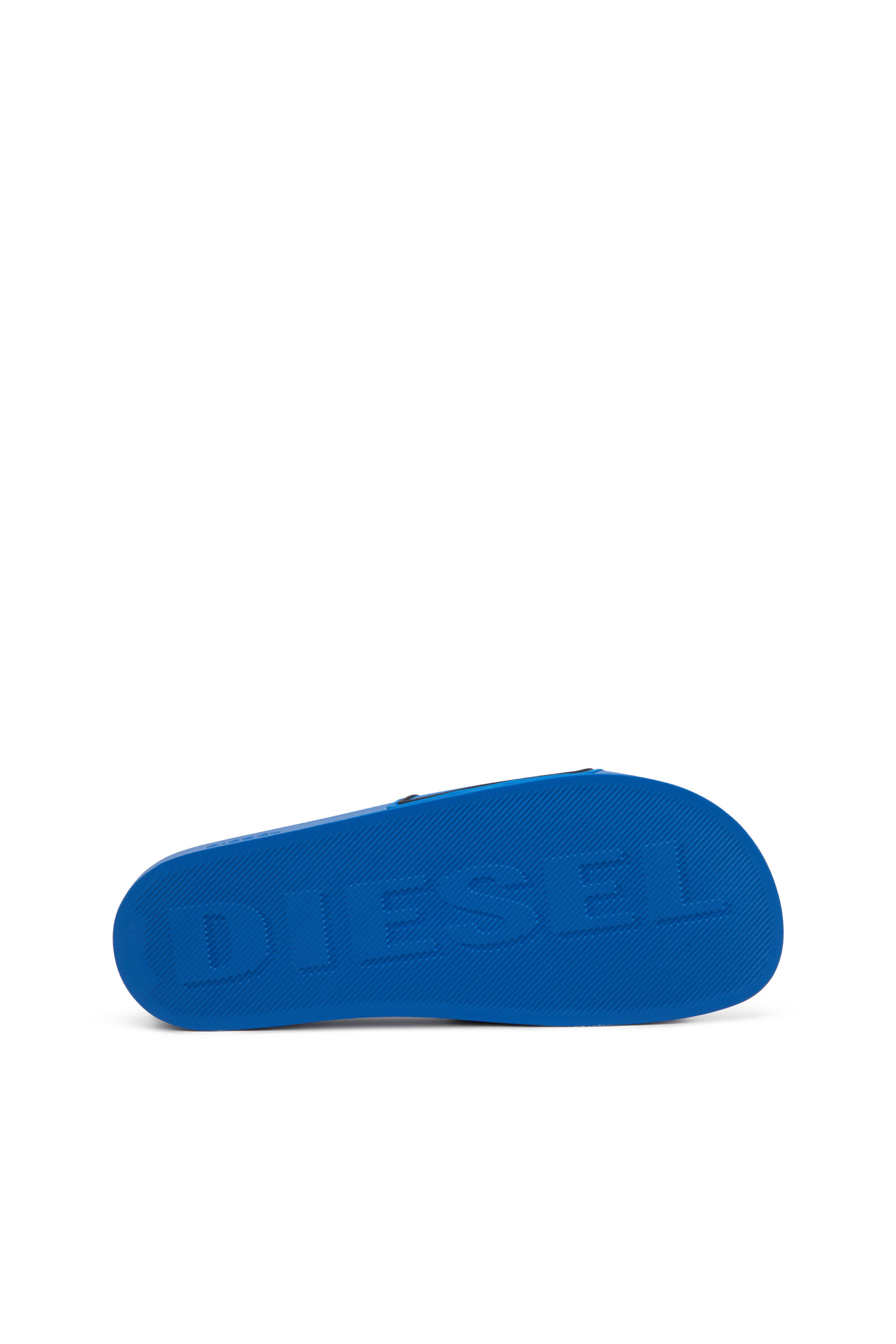 Diesel - SA-MAYEMI CC, Male's Sa-Mayemi-Pool slides with 3D logo in Blue/Black - 5