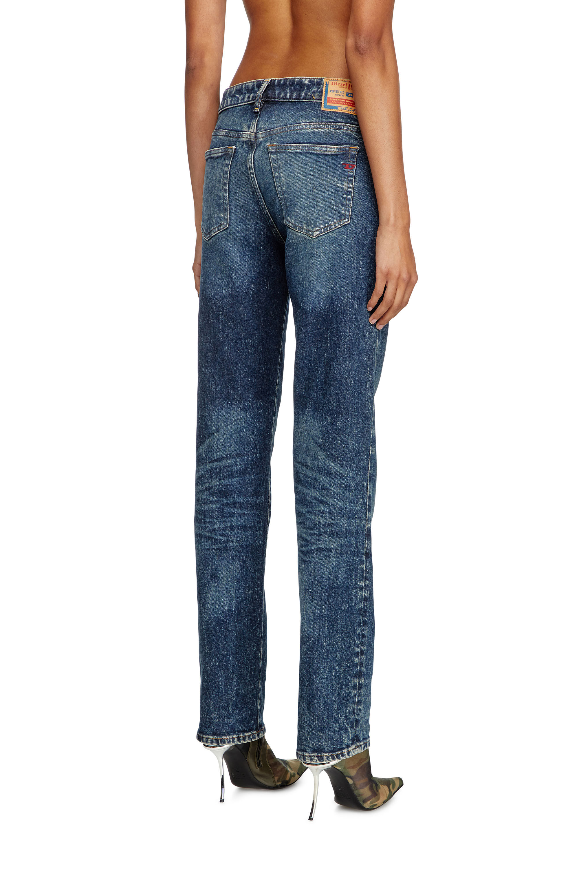 Diesel - Female's Regular Jeans 1989 D-Mine 007Y3, Dark Blue - 4