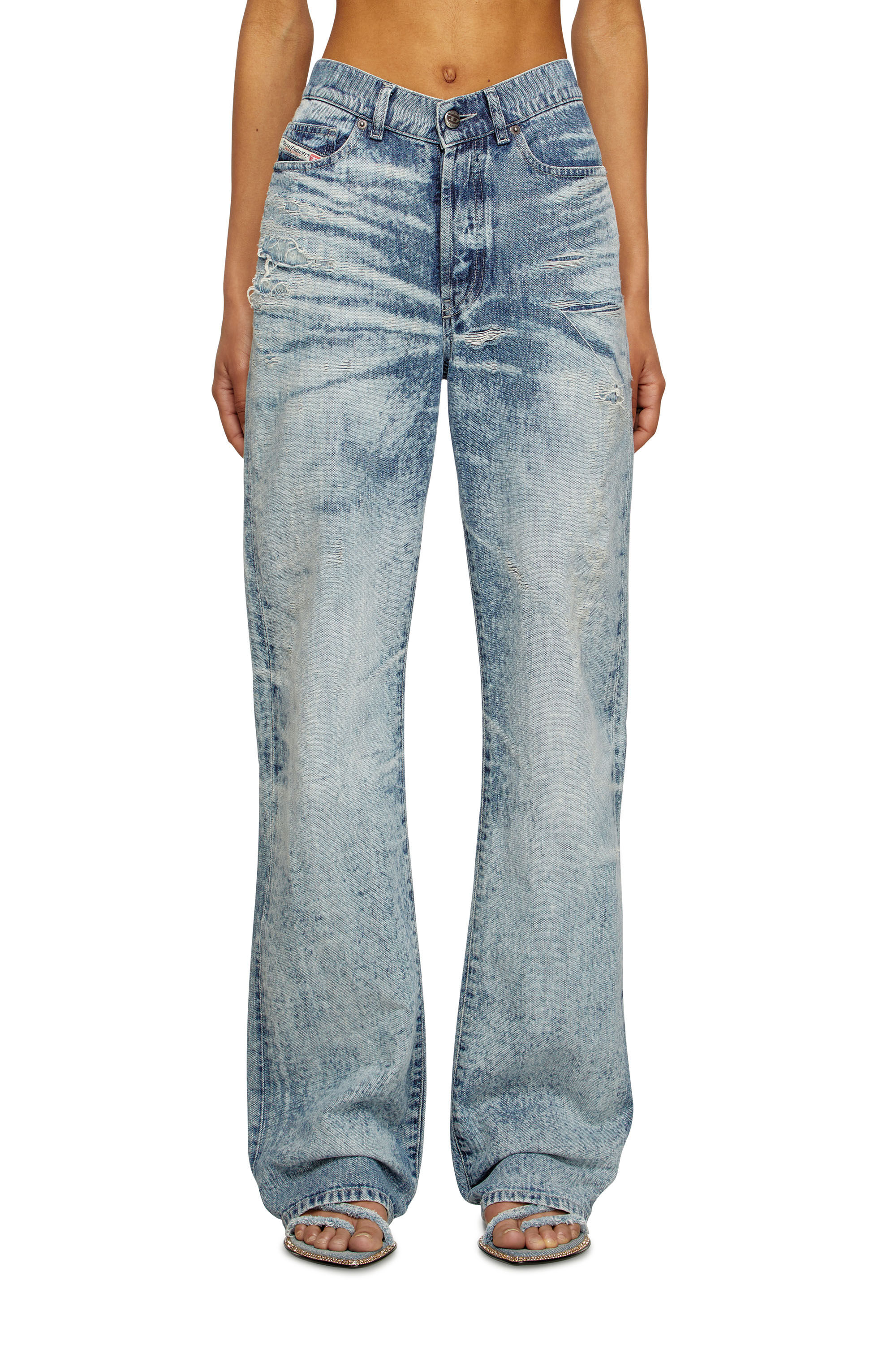 Diesel - Female's Regular Jeans 1971 D-Sent 068TY, Light Blue - 2