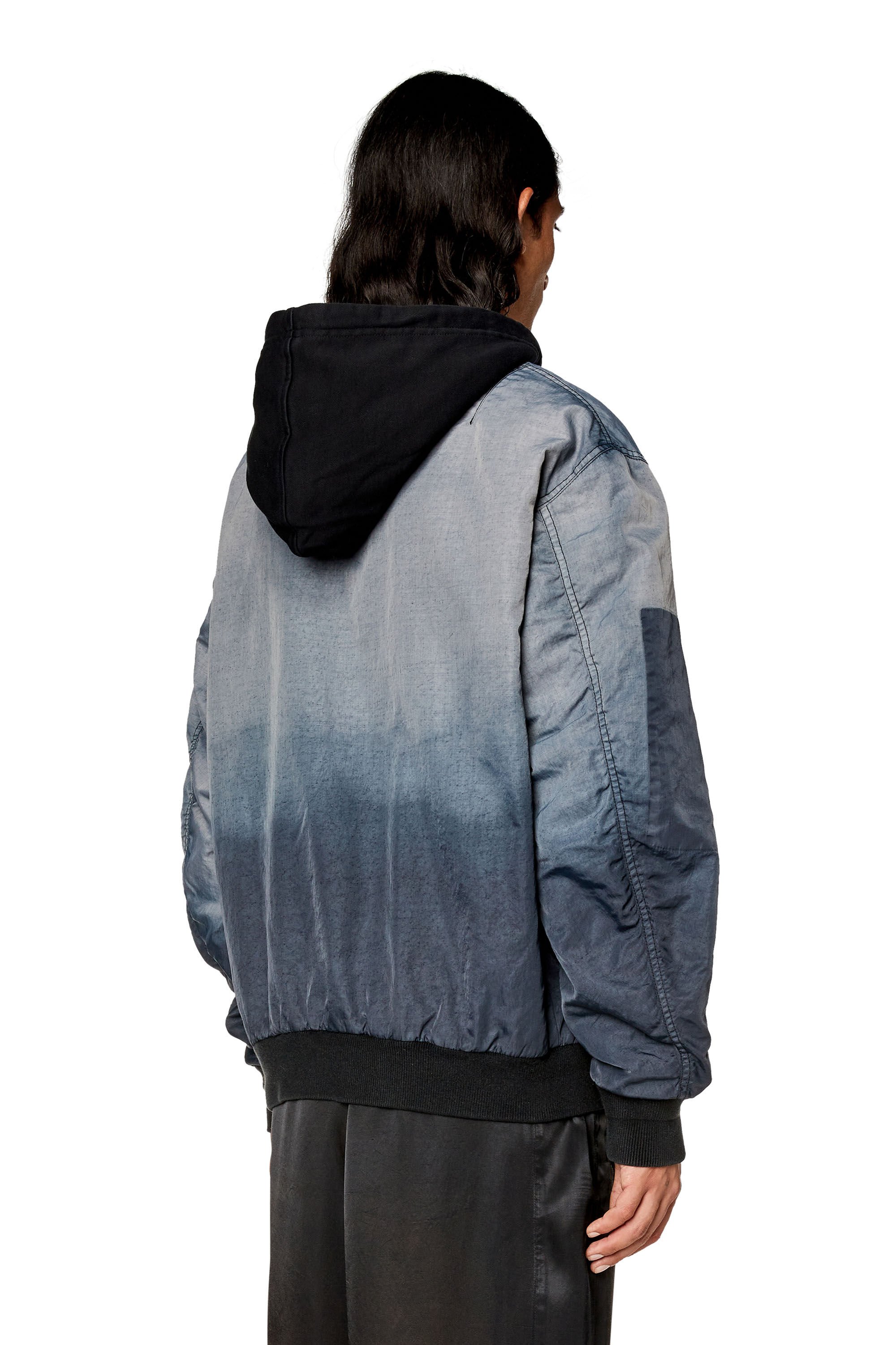 Diesel hooded cheap bomber jacket