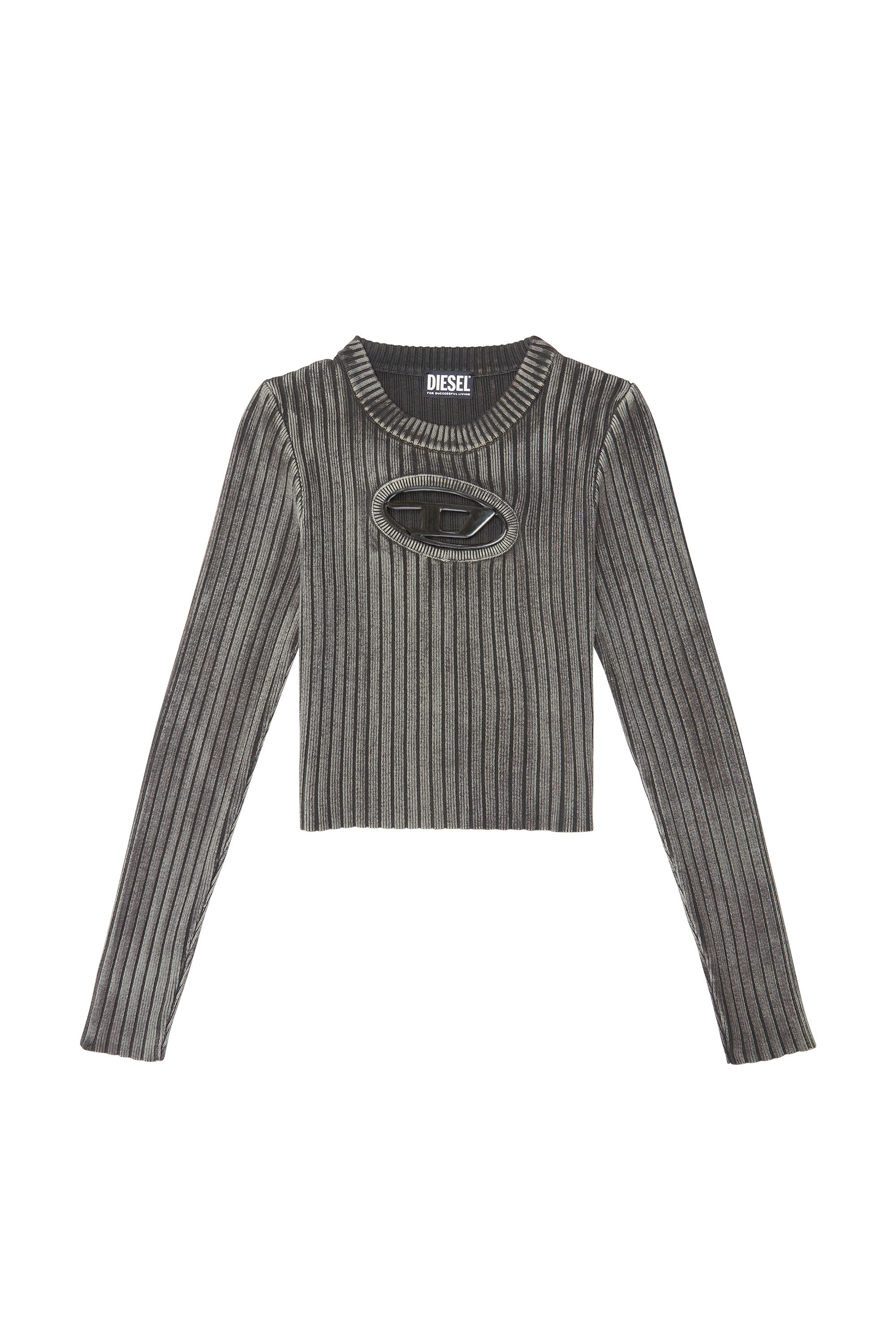 人気海外ブランドアイテム｜ファッション通販 M-ARJORY Woman: Ribbed top with oval D plaque | Diesel 冷蔵庫・冷凍庫
