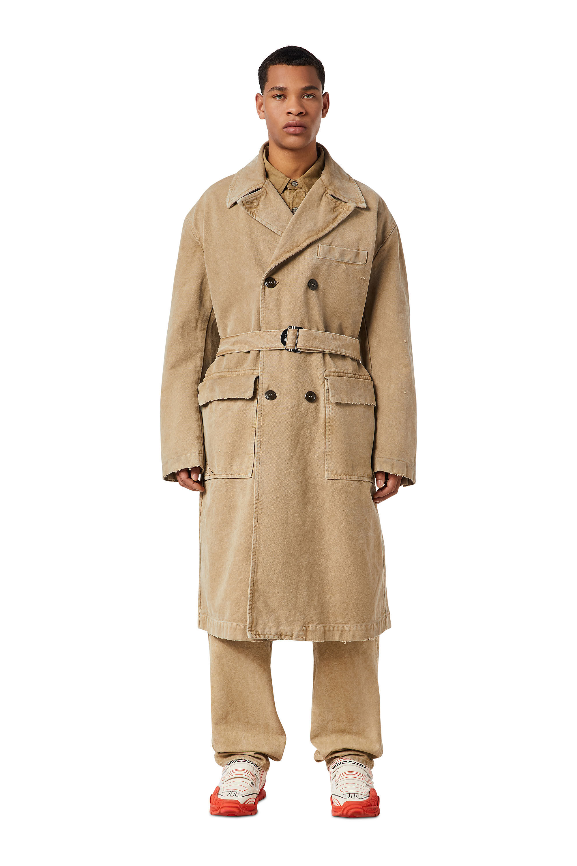 Diesel trench on sale coat