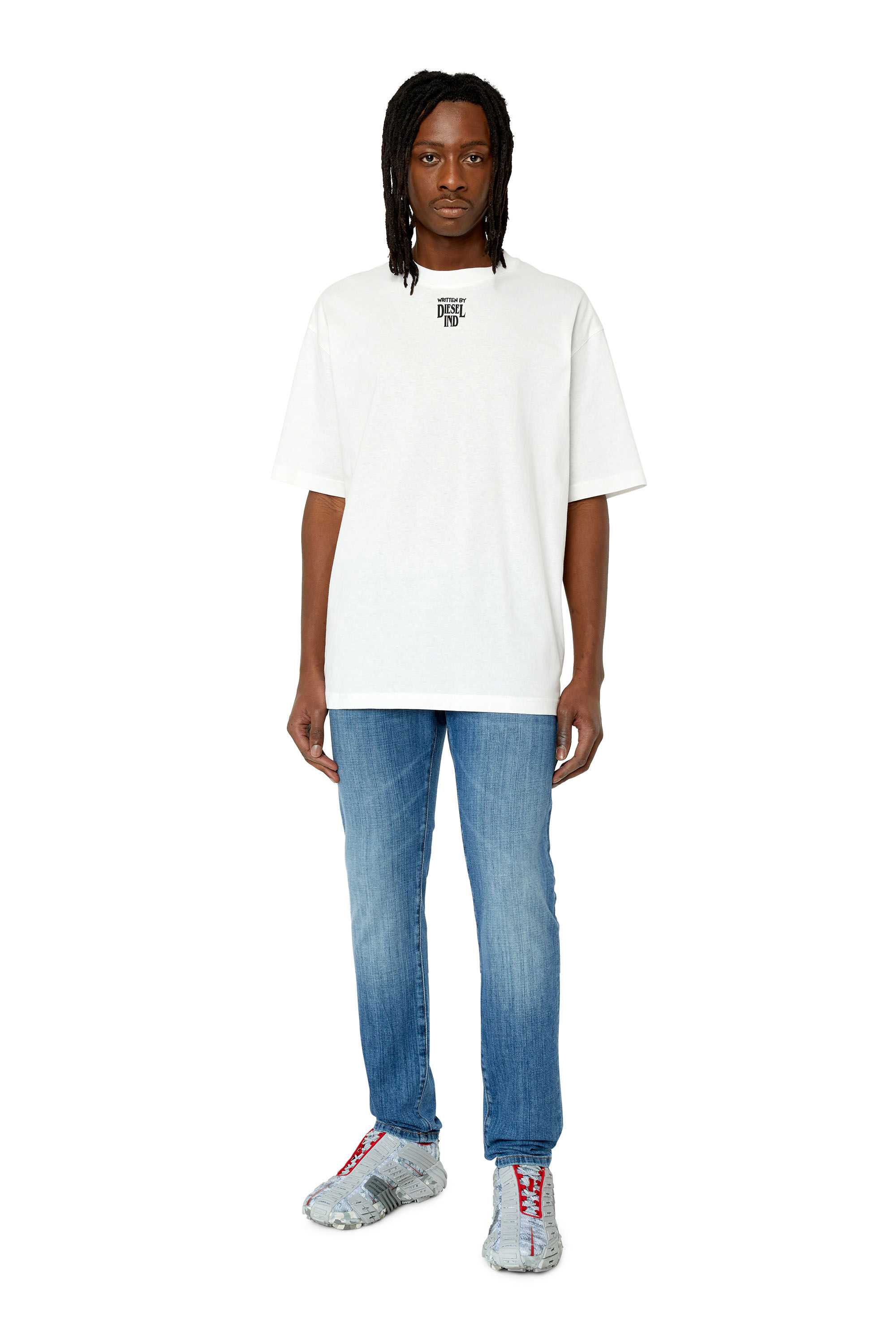 2019 D STRUKT Men s Slim Medium blue Jeans Diesel