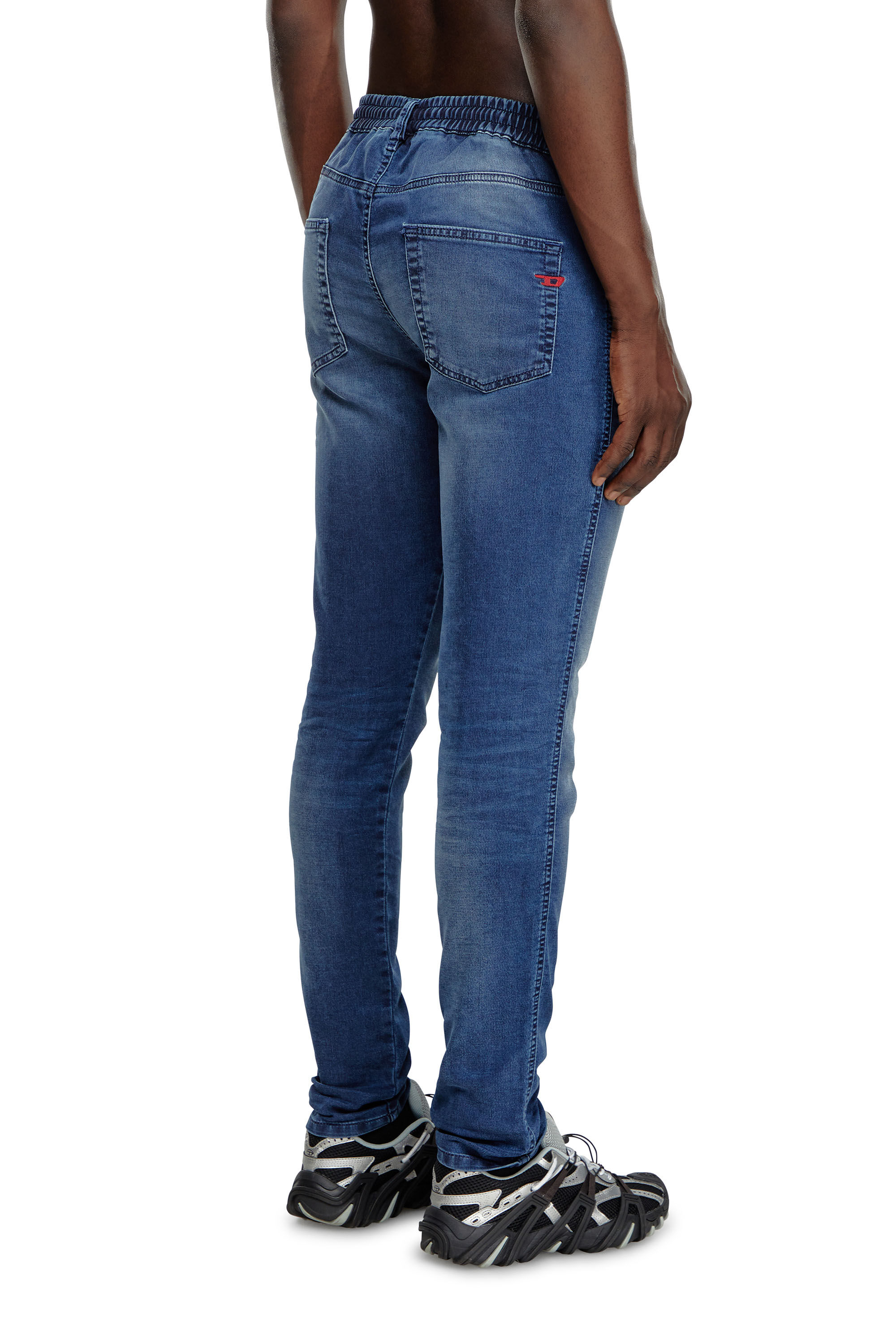 Diesel - Male's Slim 2060 D-Strukt Joggjeans® 068LX, Dark Blue - 4