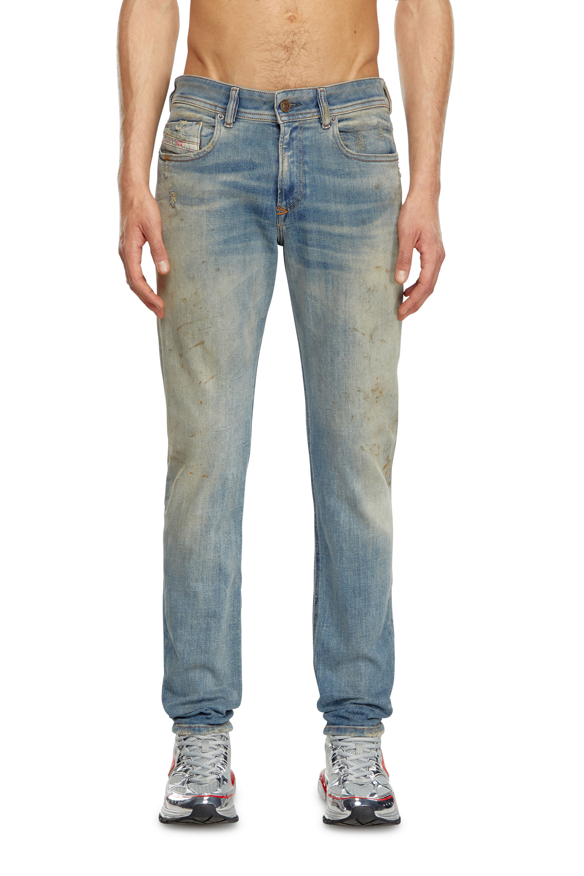 Diesel - Homme Skinny Jeans 1979 Sleenker 09J25, Bleu moyen - Image 3