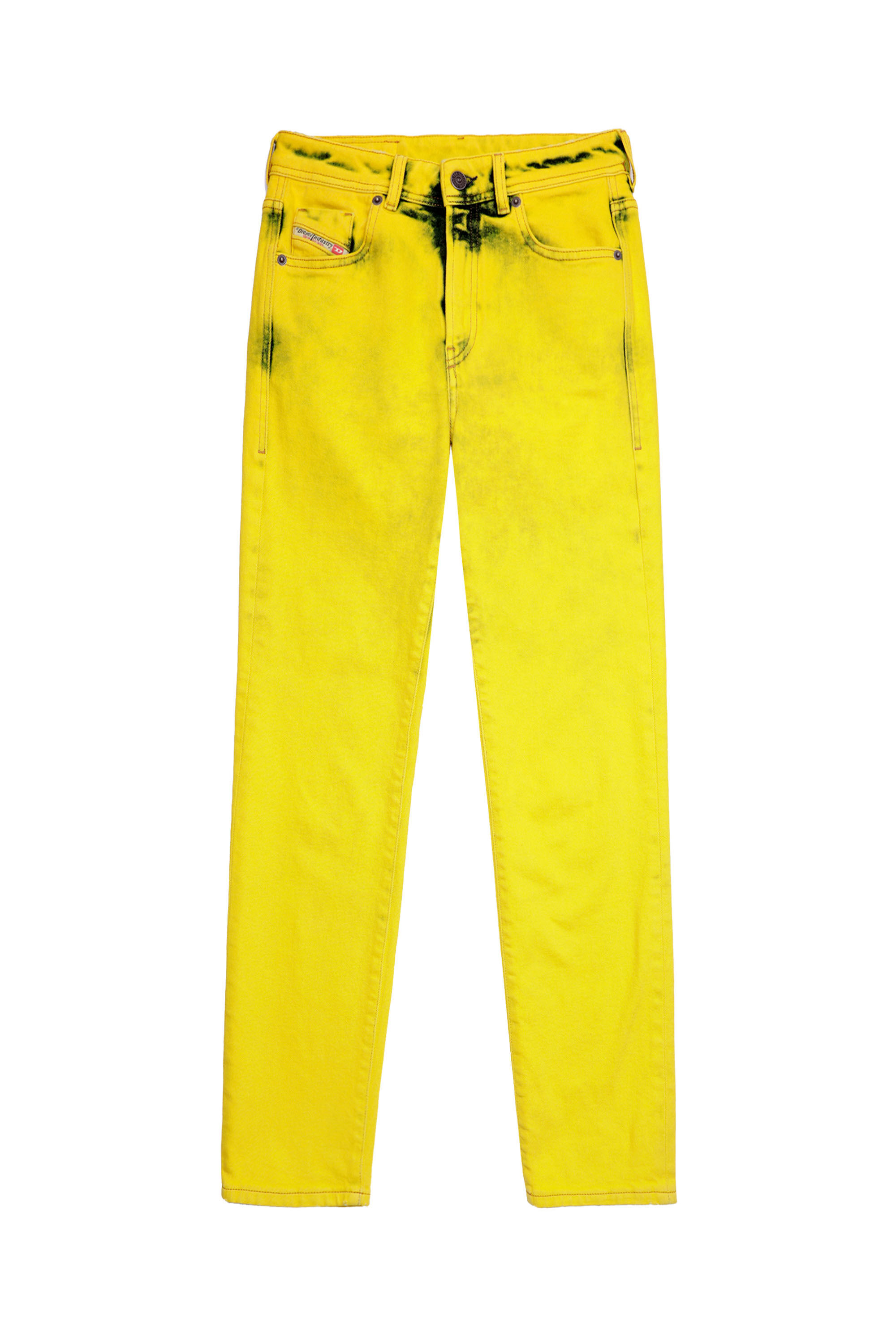 Diesel - 2004 09C95 Tapered Jeans, Yellow - Image 2