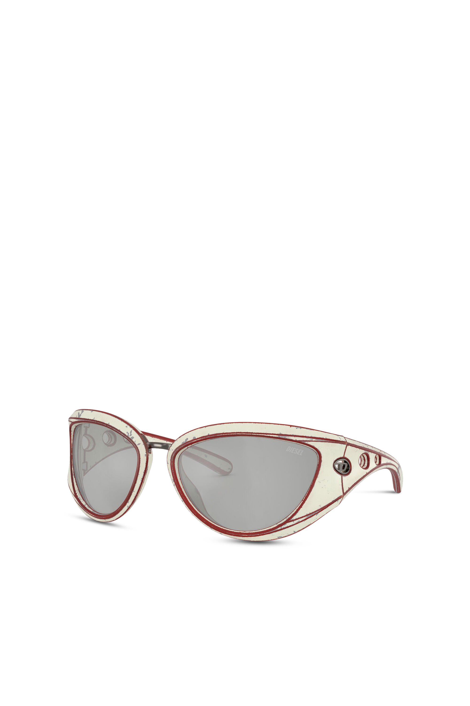 Diesel - 0DL3007U, Lunettes de soleil cat-eye Mixte in Polychrome - 4