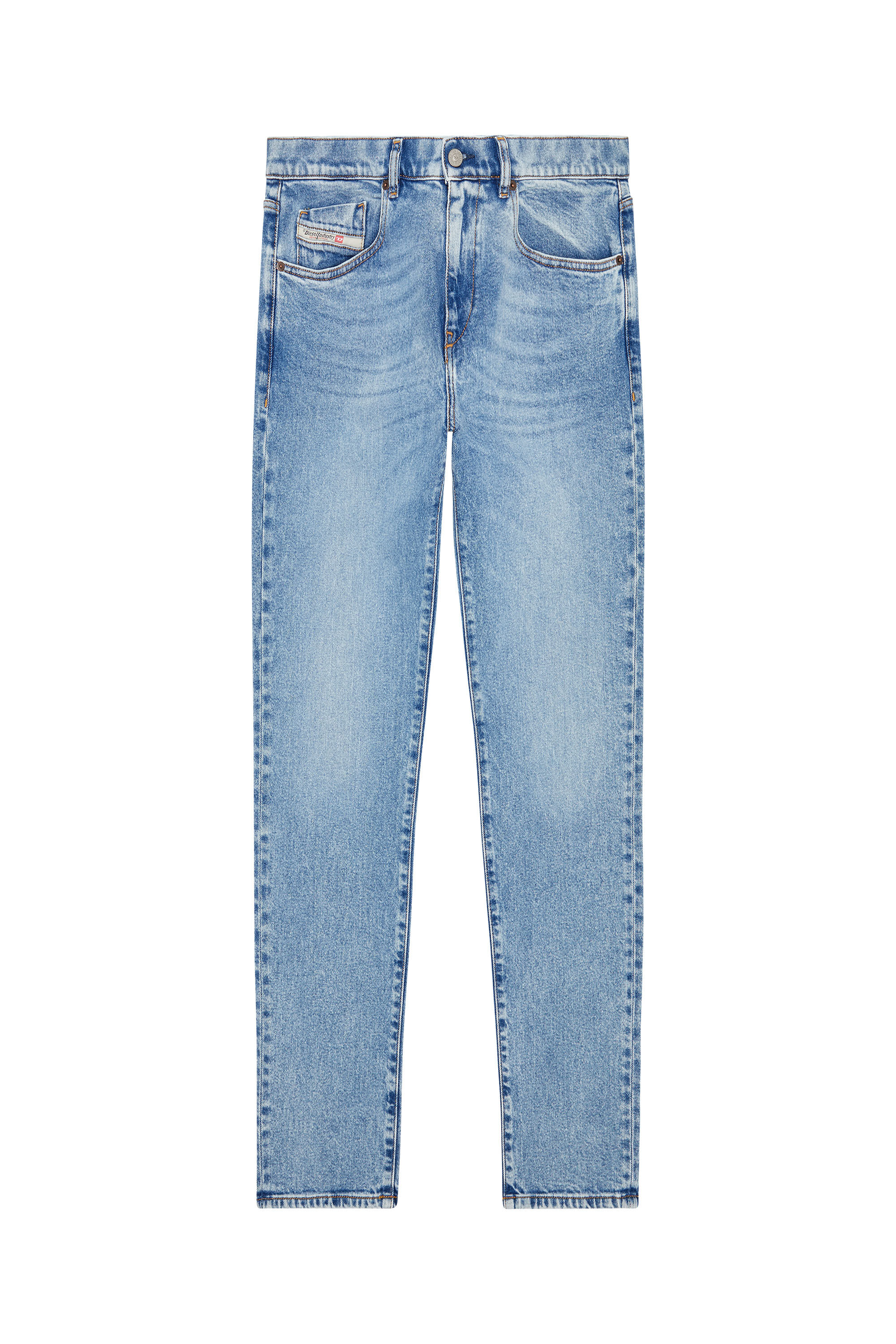 Diesel - Slim Jeans 2019 D-Strukt 9B92L, Bleu Clair - Image 6