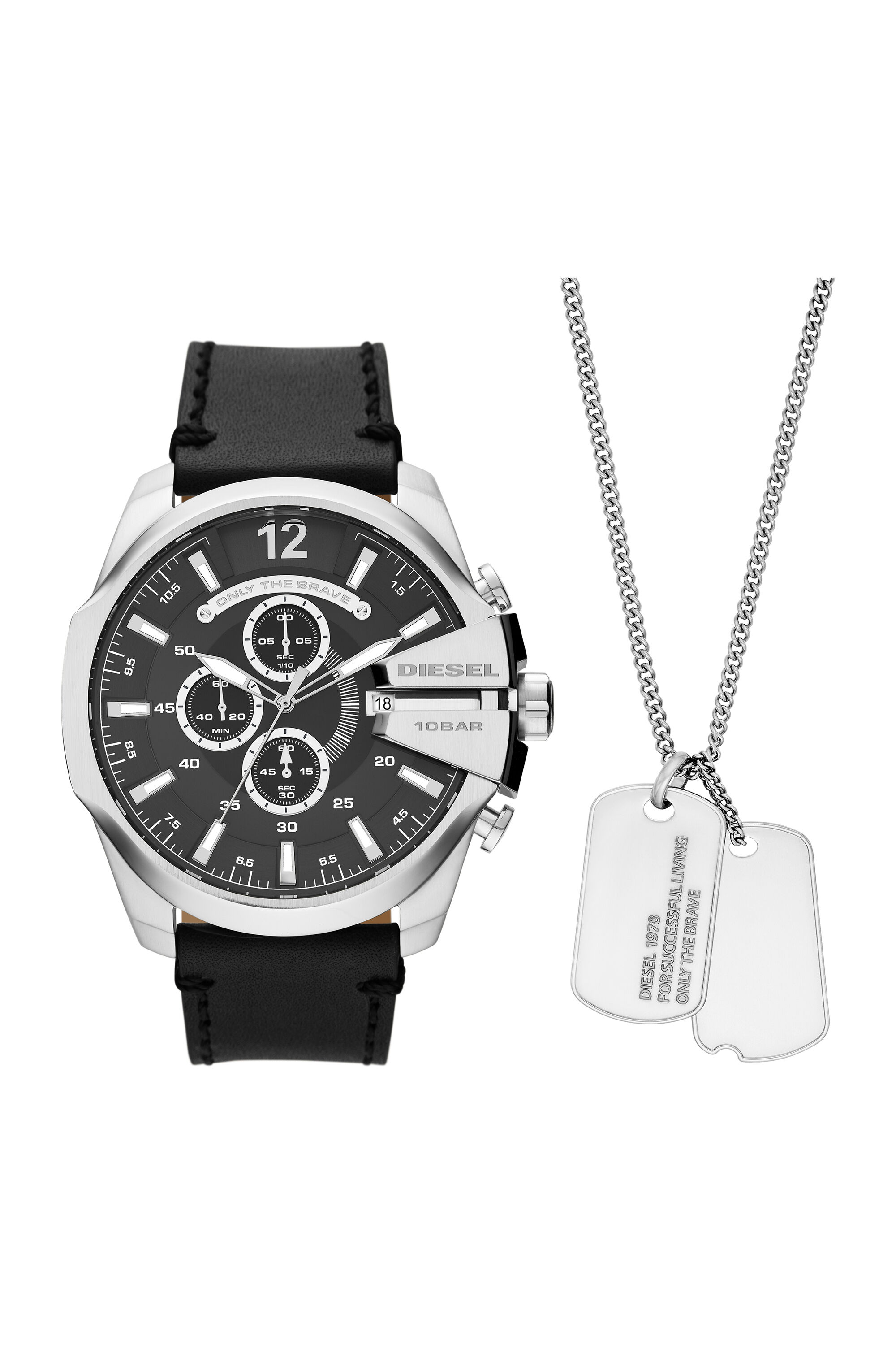 Diesel watch 2025 black chain
